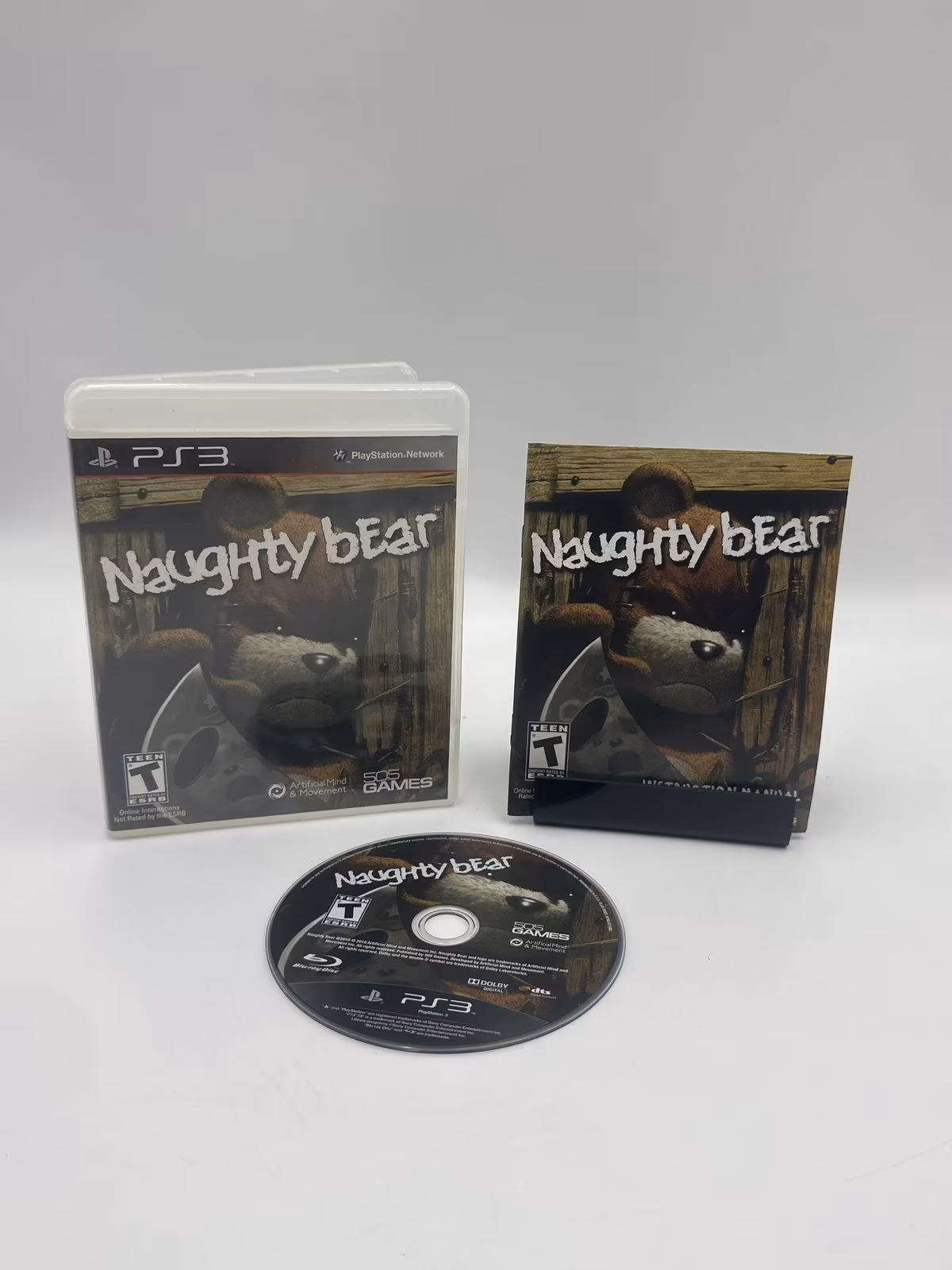 Naughty Bear - PS3 - Mídia Física - Seminovo