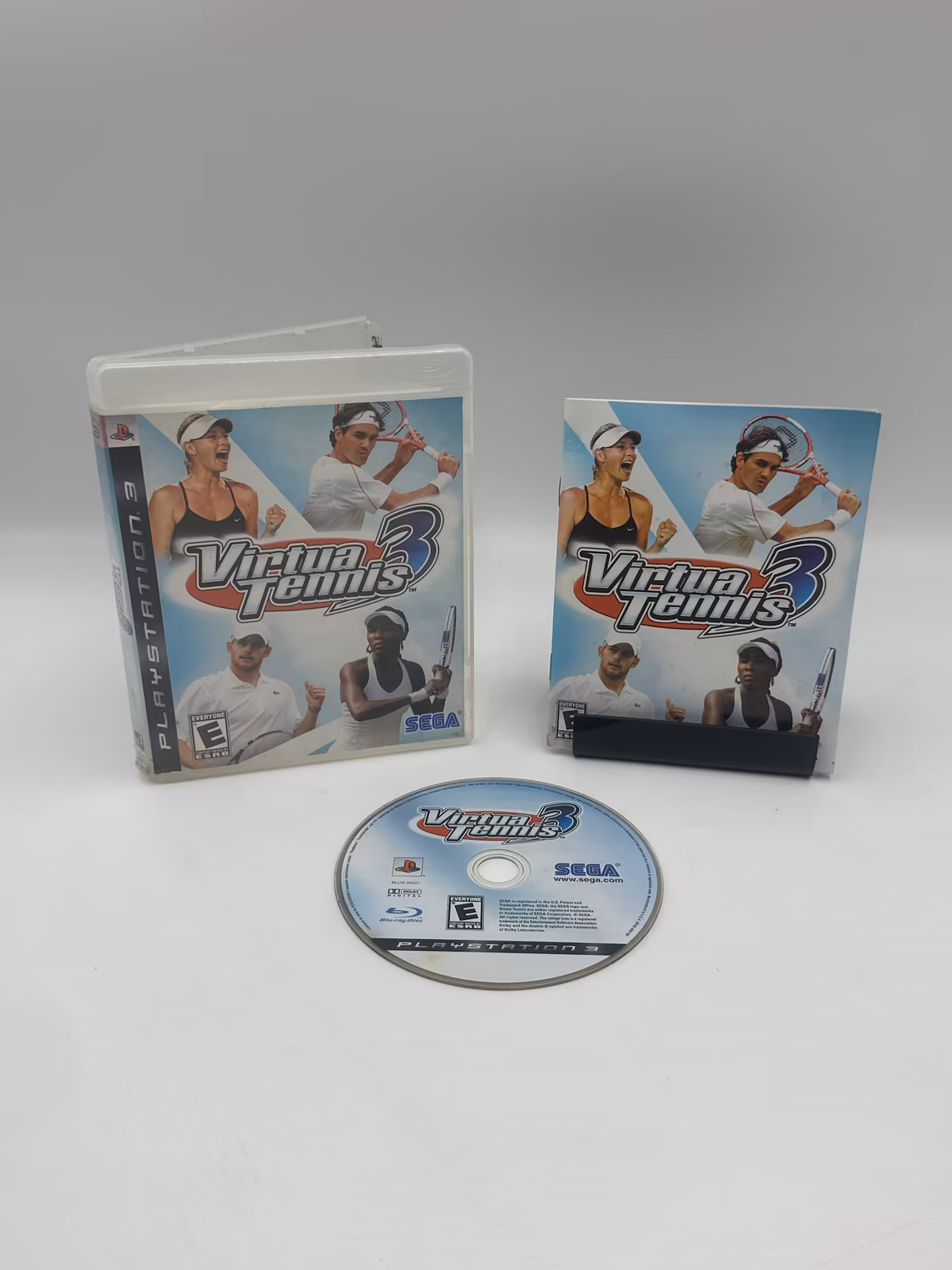Virtua Tennis 3 - PS3 - Mídia Física - Seminovo Completo