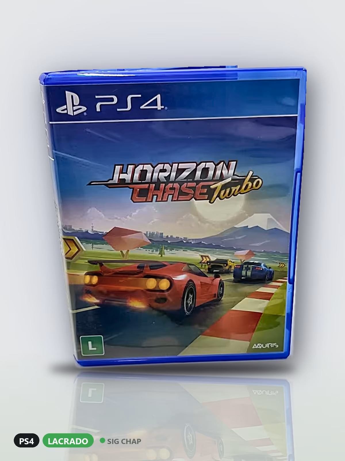 Horizon Chase Turbo, PS4, foto real da unidade