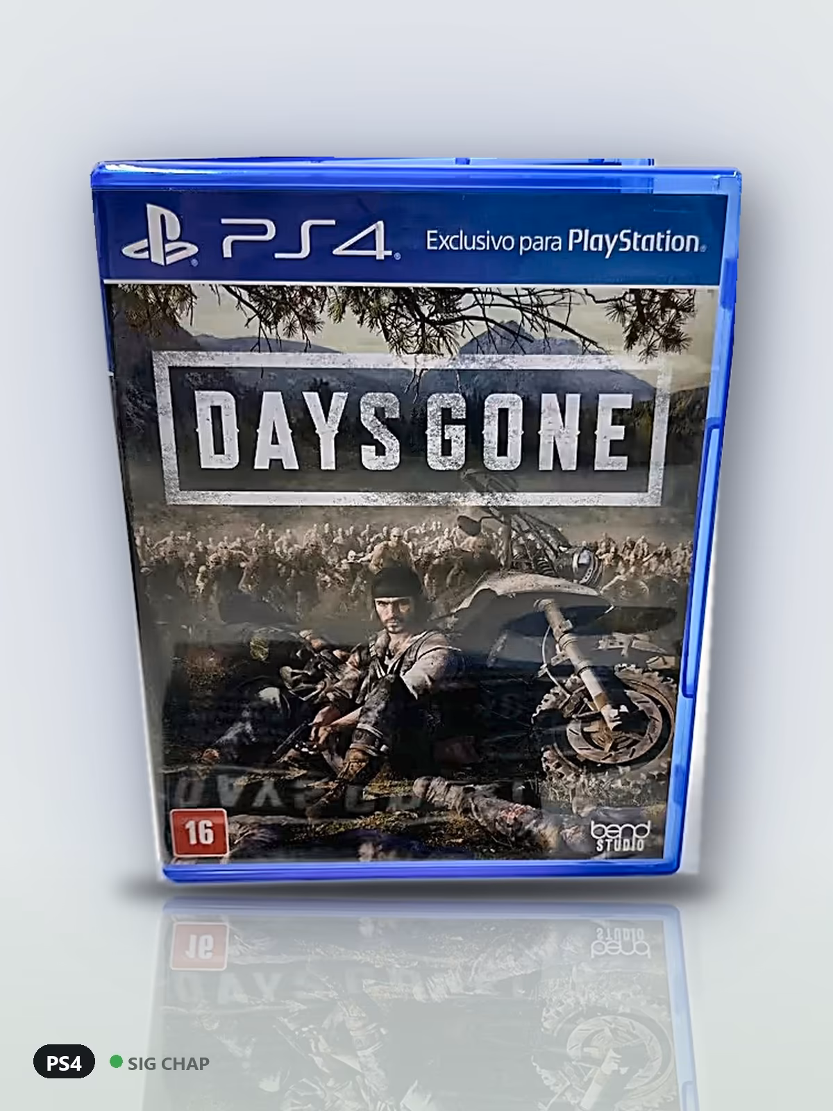 Days Gone, Jogos de PS4, foto real da unidade