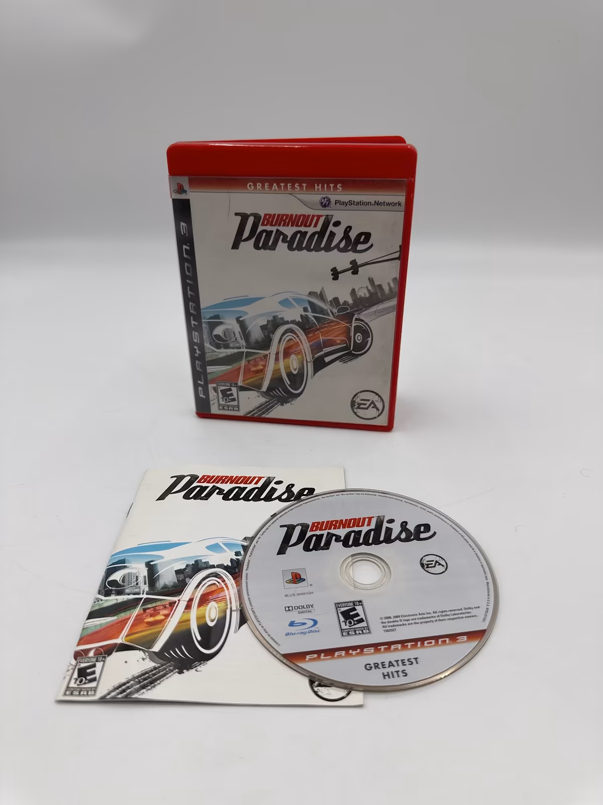 Burnout Paradise Greatest Hits - PS3 - Mídia Física - Seminovo Completo