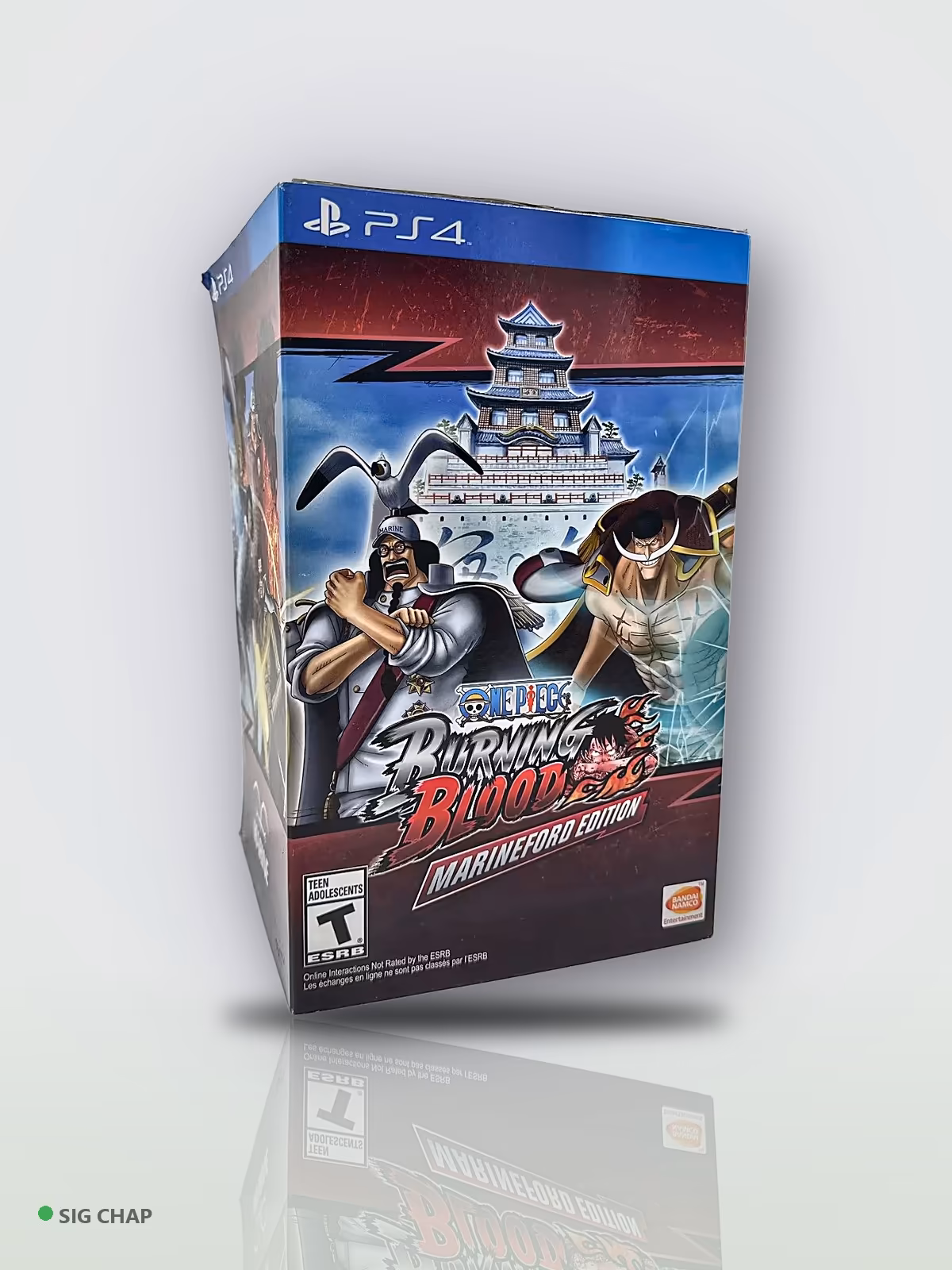 One Piece: Burning Blood - Marineford Edition, Jogos de PS4 · Lacrados, foto real da unidade