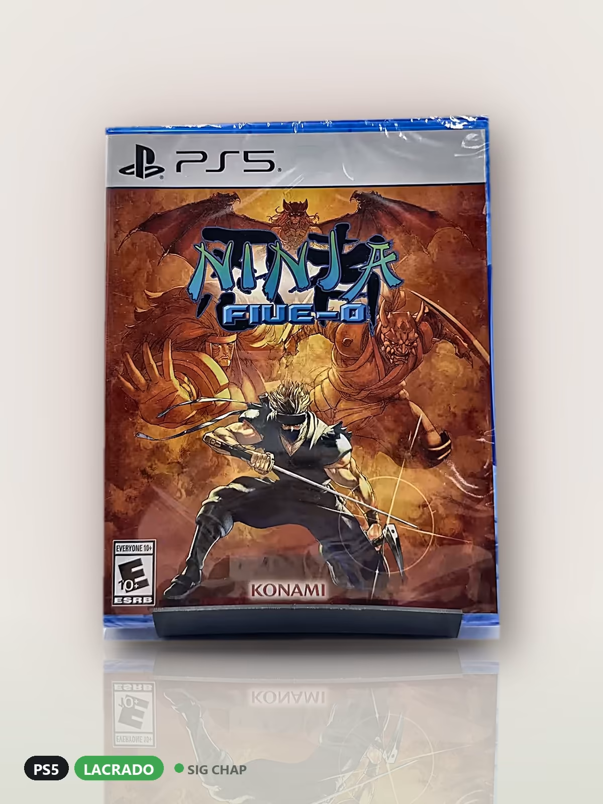 Ninja Five-O, Lacrados · Jogos de PS5, foto real da unidade
