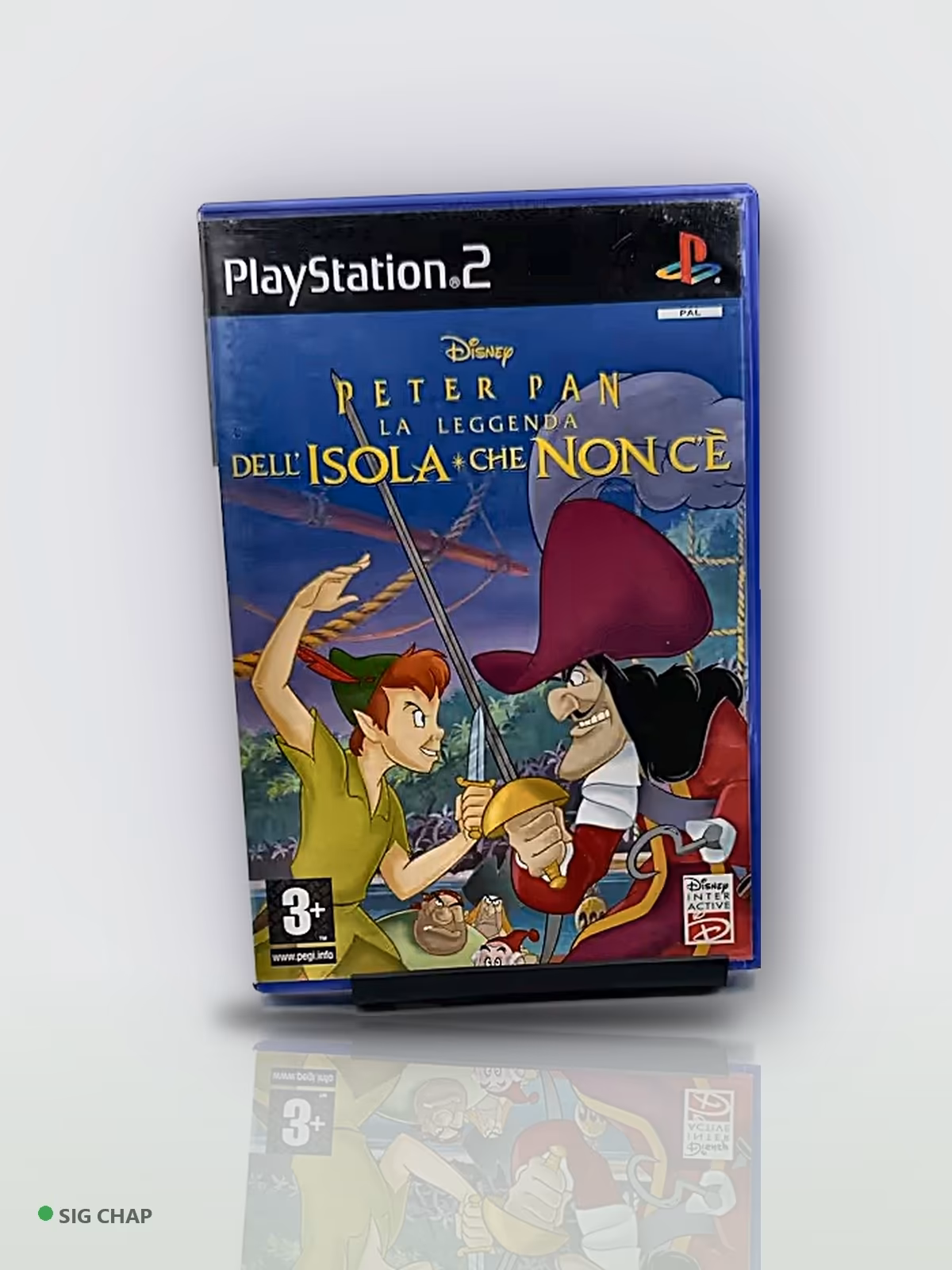 Peter Pan: La Leggenda dell'Isola che Non C'è (Europeu) - Seminovo Completo, Retrô · Jogos de PS2, foto real da unidade