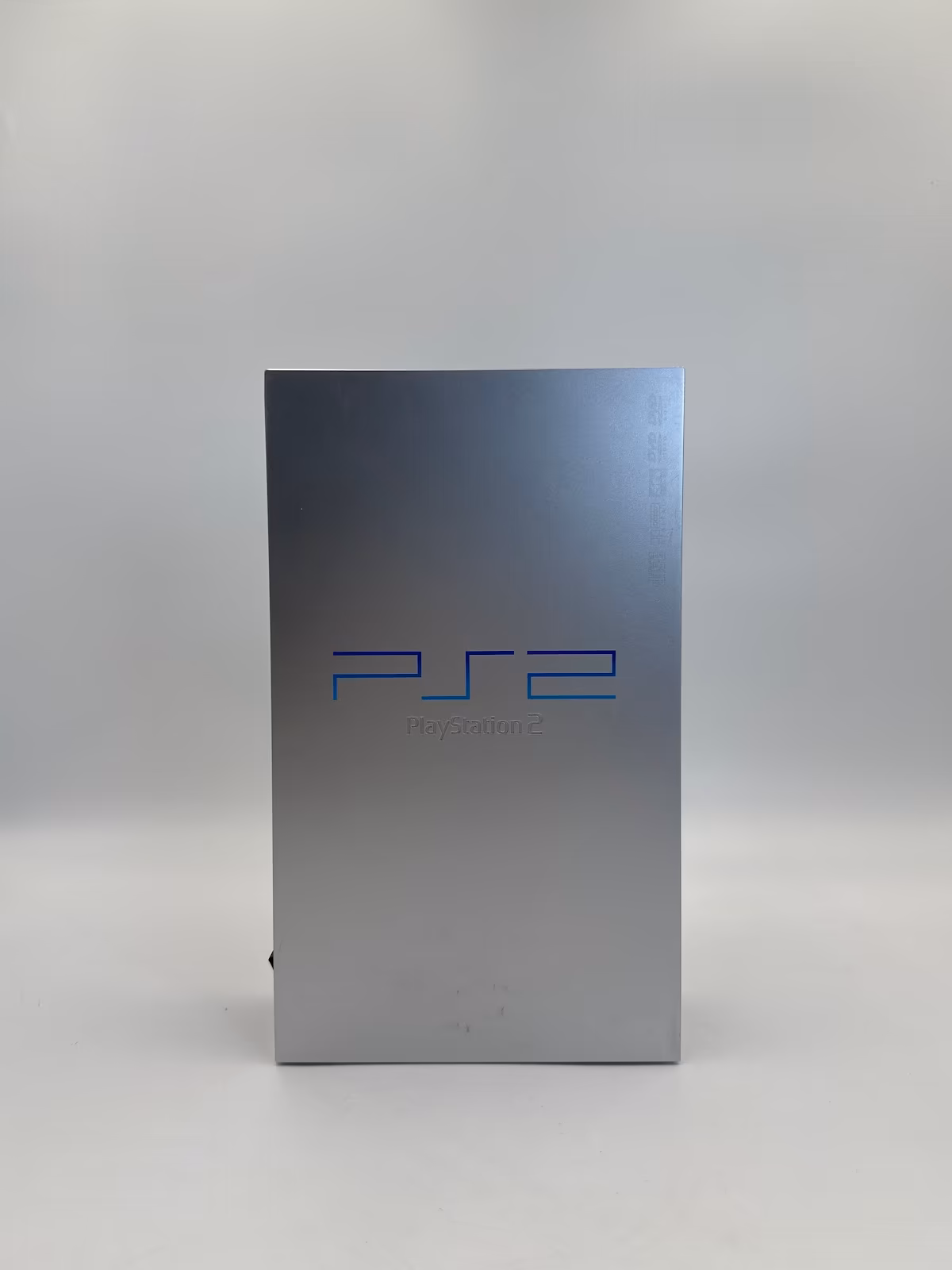 PlayStation 2 Fat Satin Silver (edição japonesa) - Seminovo Completo, PS2, foto real 9 de 10