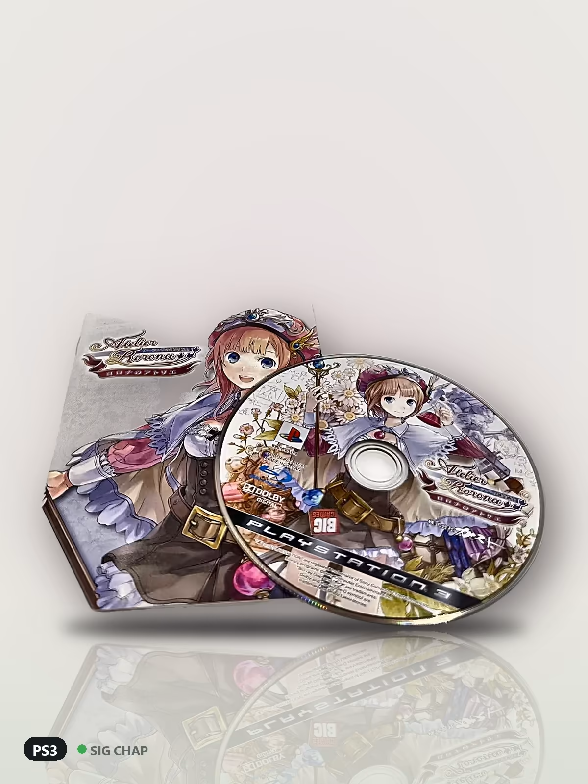 Atelier Rorona: The Alchemist of Arland - Seminovo Completo, Jogos de PS3, foto real da unidade