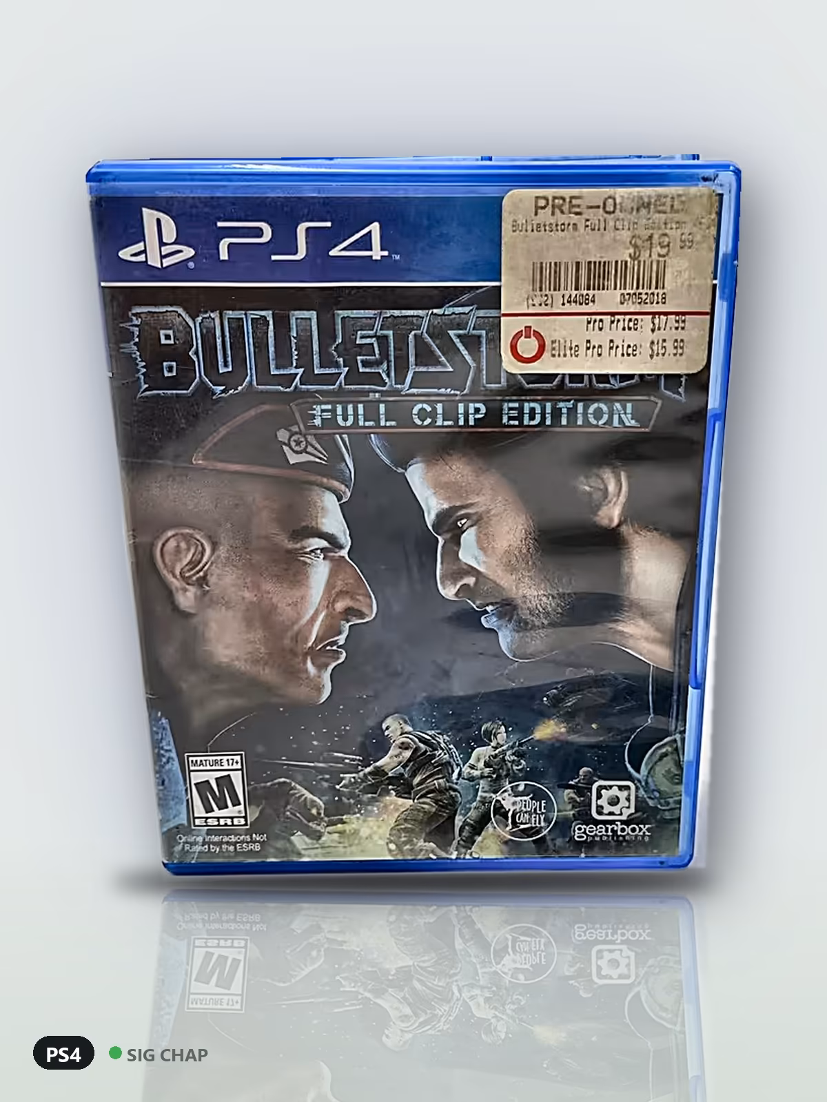 Bulletstorm: Full Clip Edition, Jogos de PS4, foto real da unidade