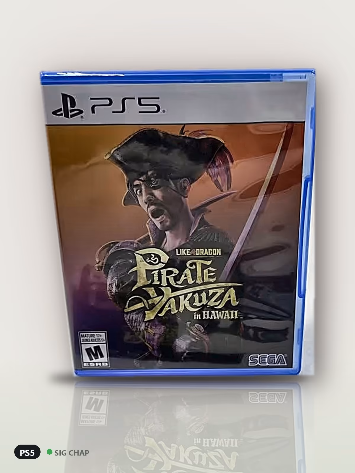 Like a Dragon: Pirate Yakuza in Hawaii, PS5, foto real da unidade