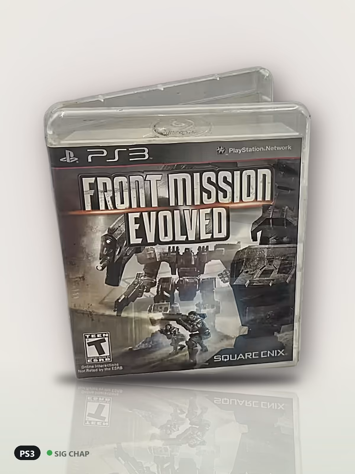 Front Mission Evolved - Seminovo Completo, Jogos de PS3, foto real da unidade