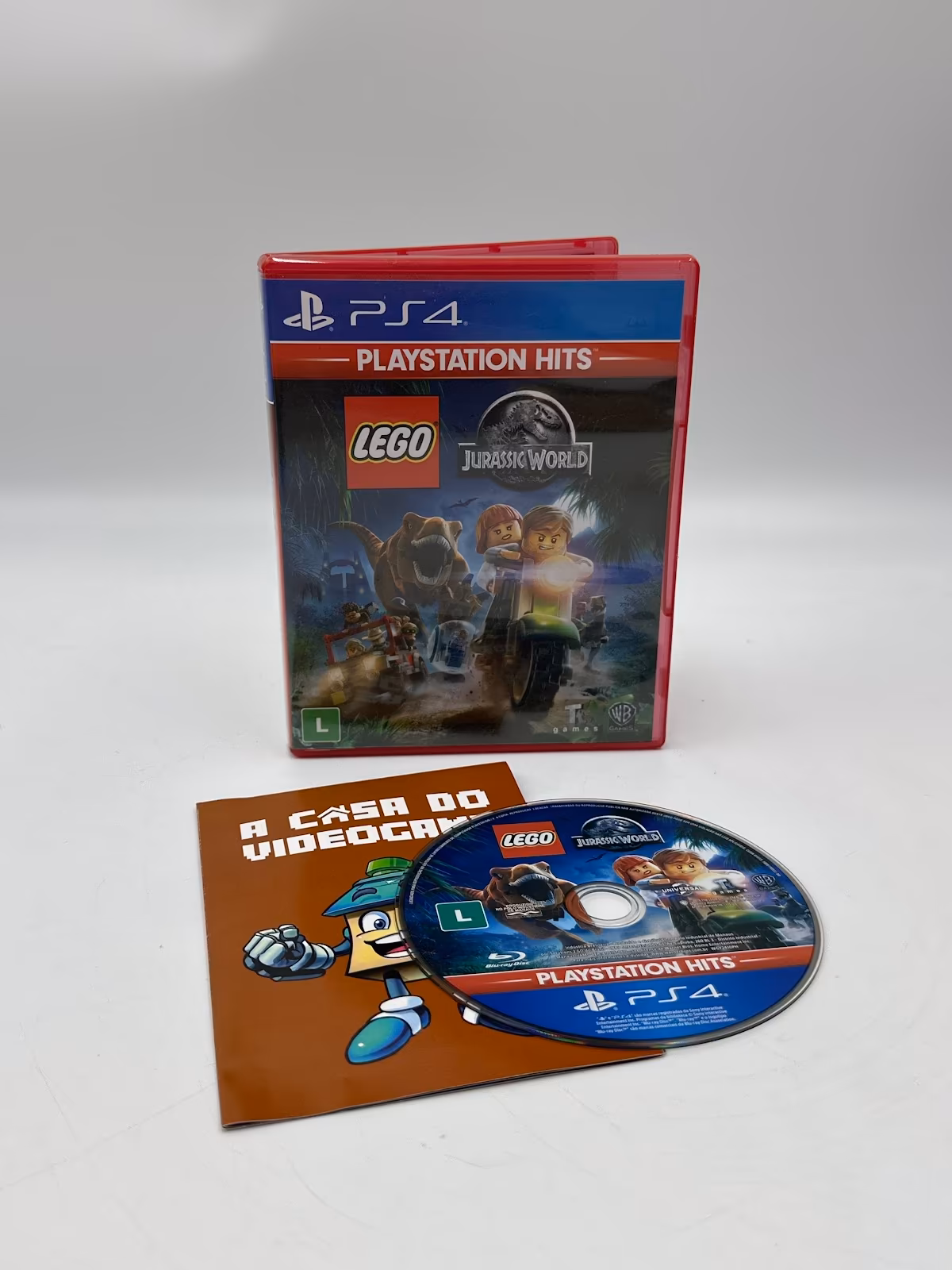 LEGO Jurassic World - PS4 - Mídia Física - Seminovo