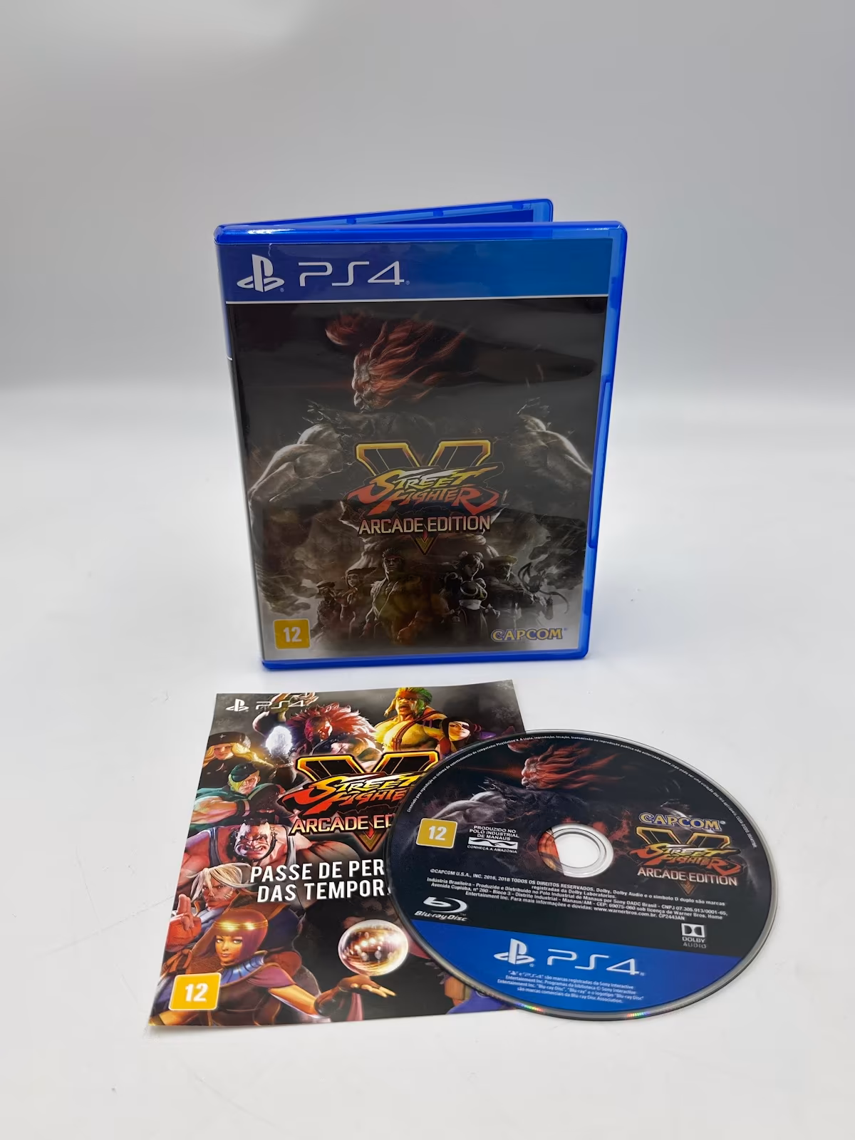Street Fighter V Arcade Edition - PS4 - Mídia Física - Seminovo