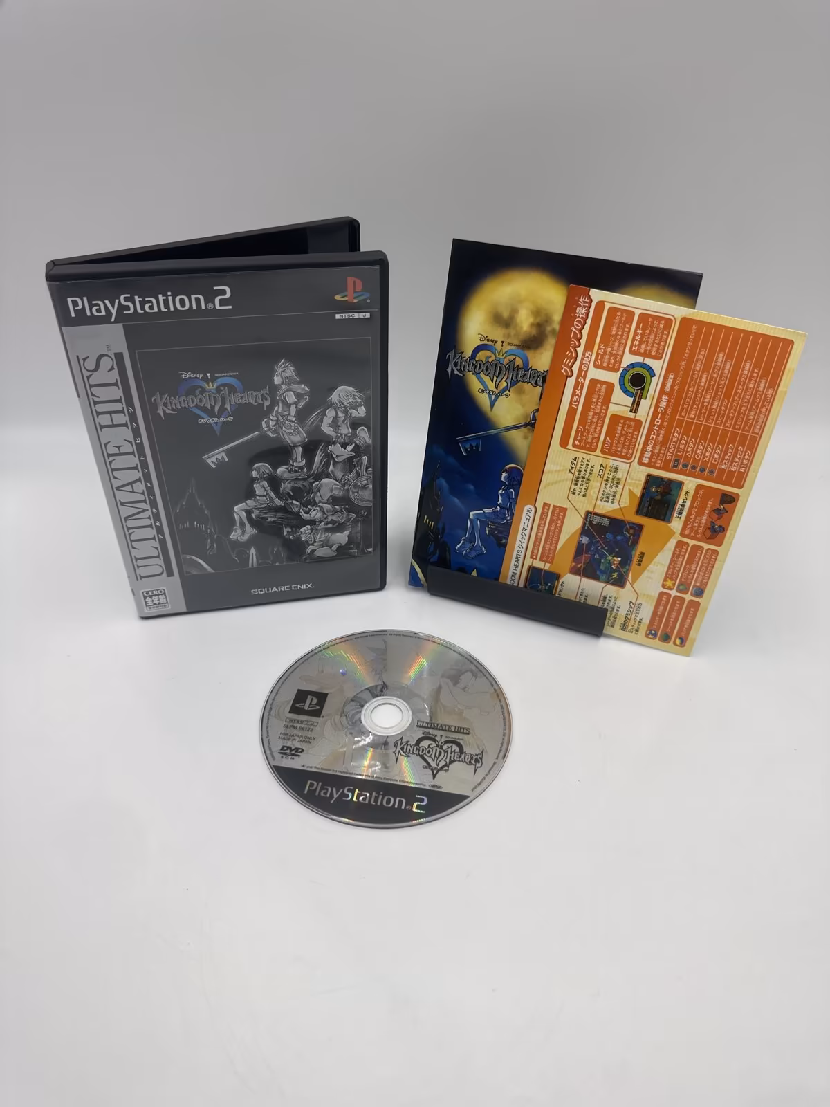 Kingdom Hearts (Ultimate Hits) - PS2 - Mídia Física - Seminovo Completo