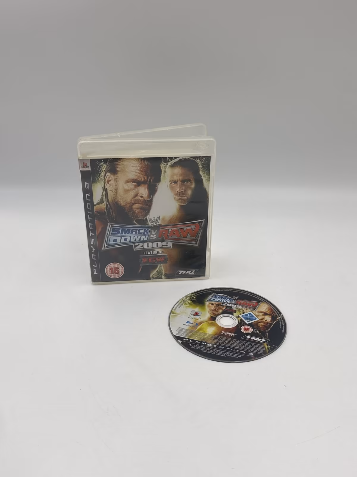 WWE SmackDown vs. Raw 2009 (Europeu) - PS3 - Mídia Física - Seminovo