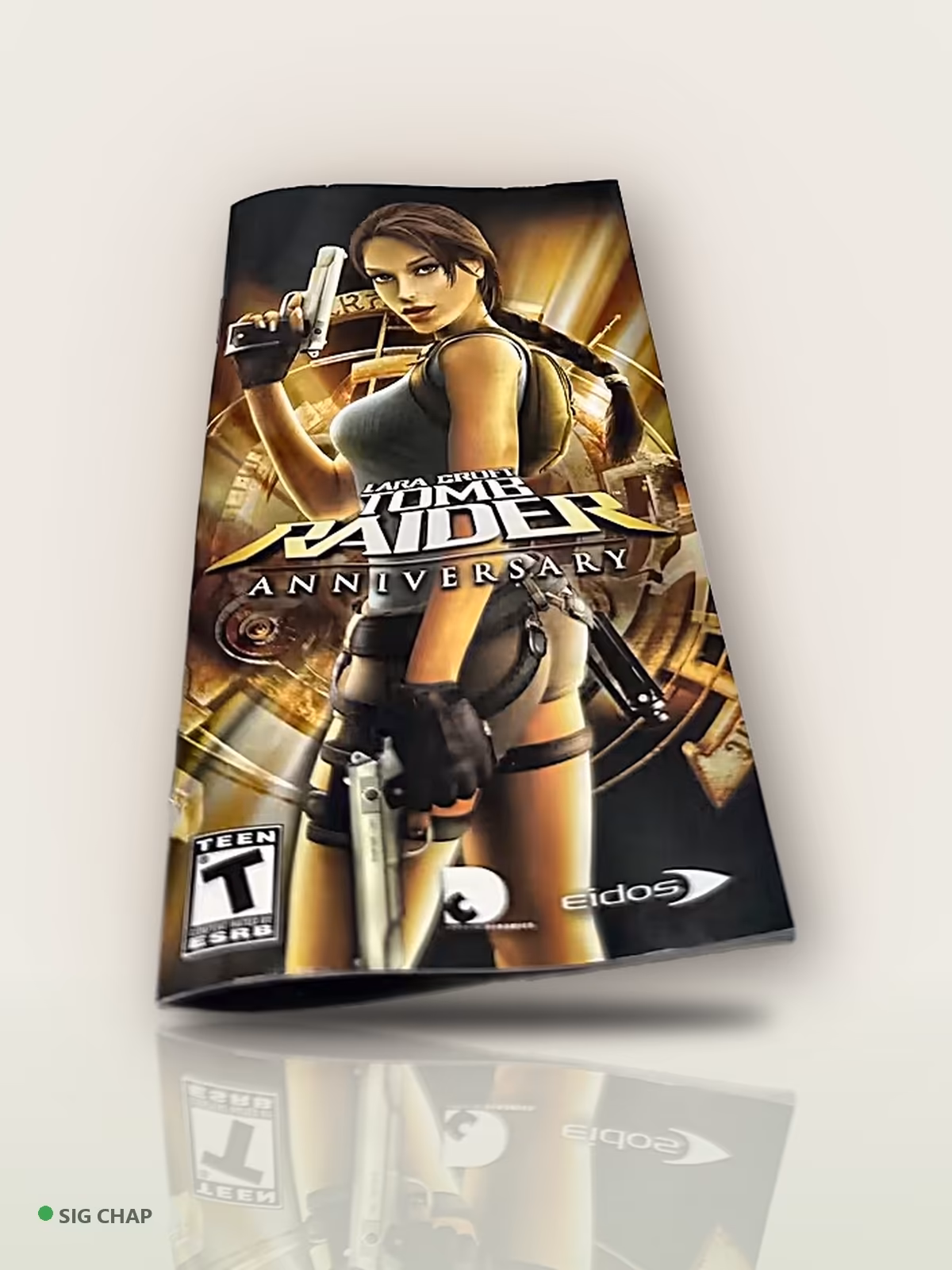 Tomb Raider: Anniversary - Seminovo Completo, PSP, foto real da unidade