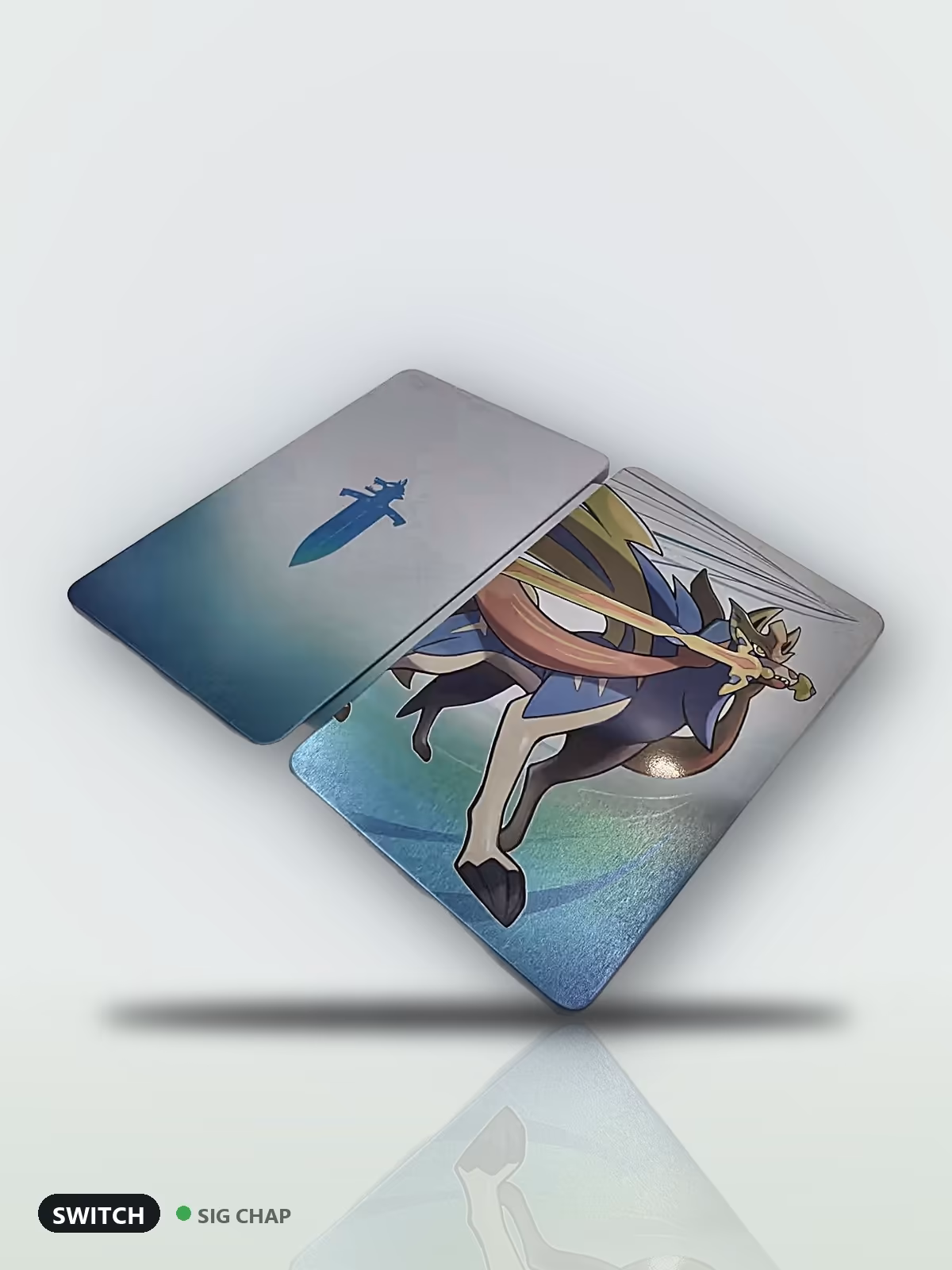 Steelbook Pokémon Sword (sem jogo), Steelbook · Jogos de Switch, foto real da unidade