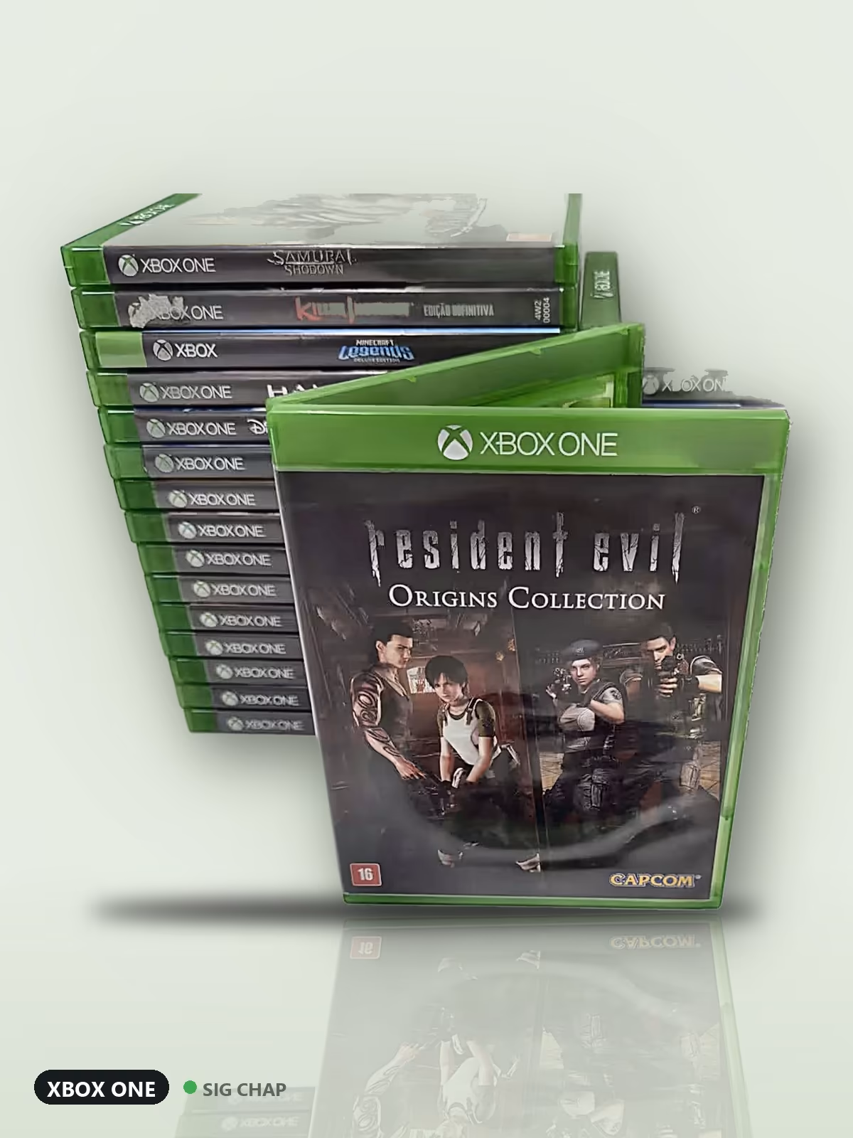 Resident Evil: Origins Collection, XBOX One, foto real da unidade