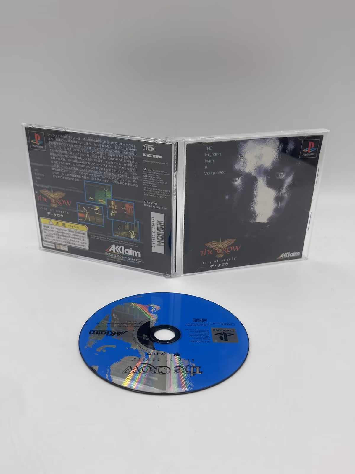 The Crow: City of Angels (Japonês) - PS1 - Mídia Física - Seminovo