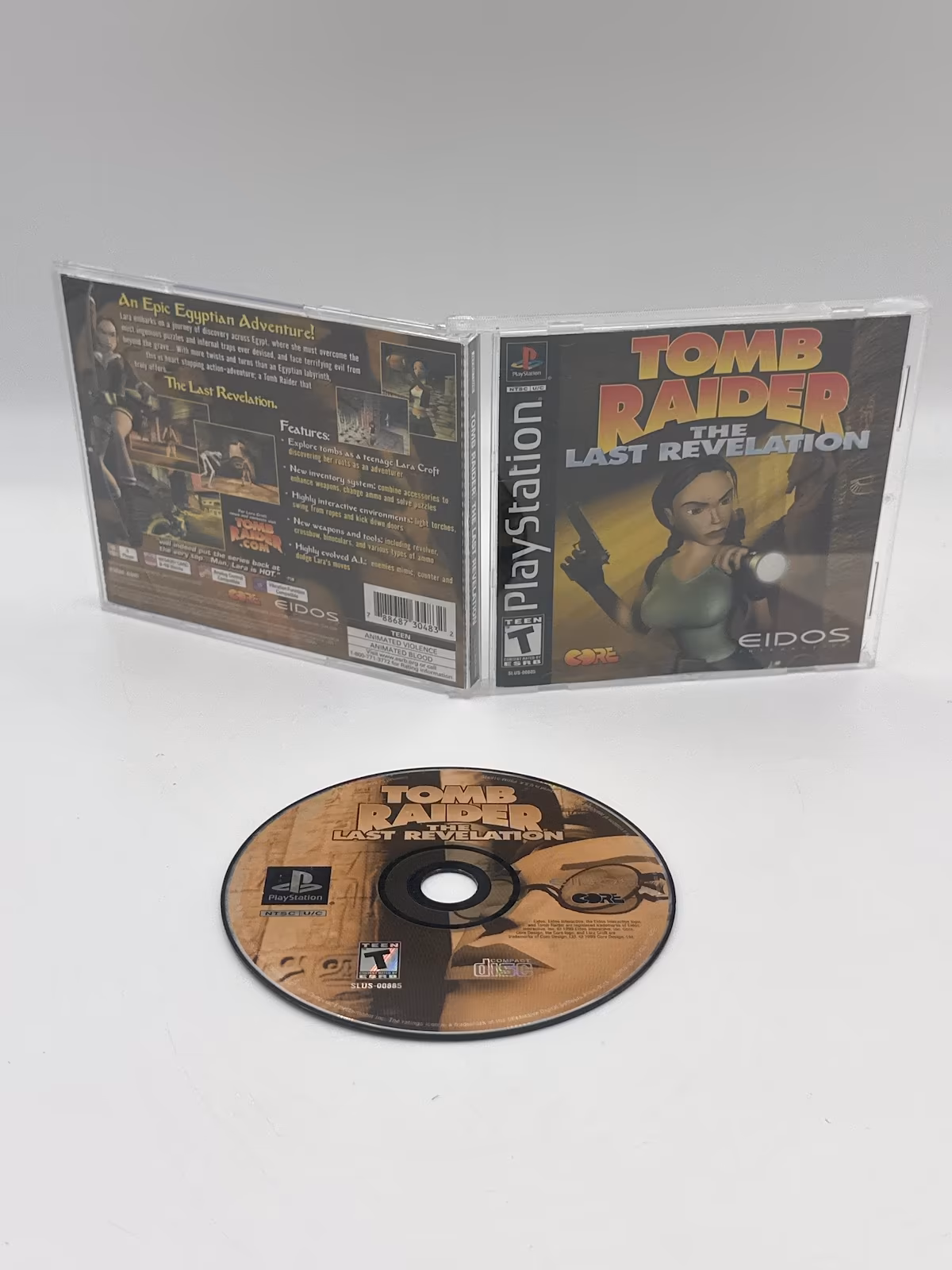 Tomb Raider: The Last Revelation - PS1 - Mídia Física - Seminovo