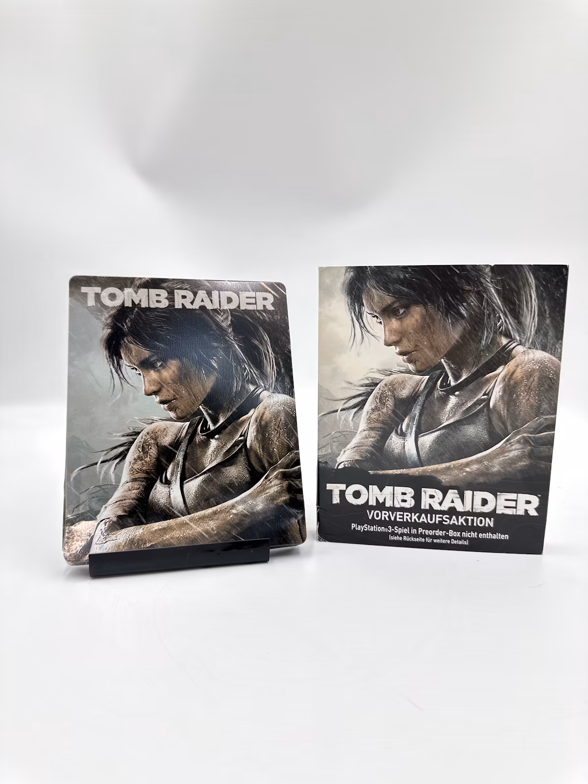 Tomb Raider (steelbook Vorverkaufsaktion, pre-venda alema) - PS3 - Mídia Física - Seminovo