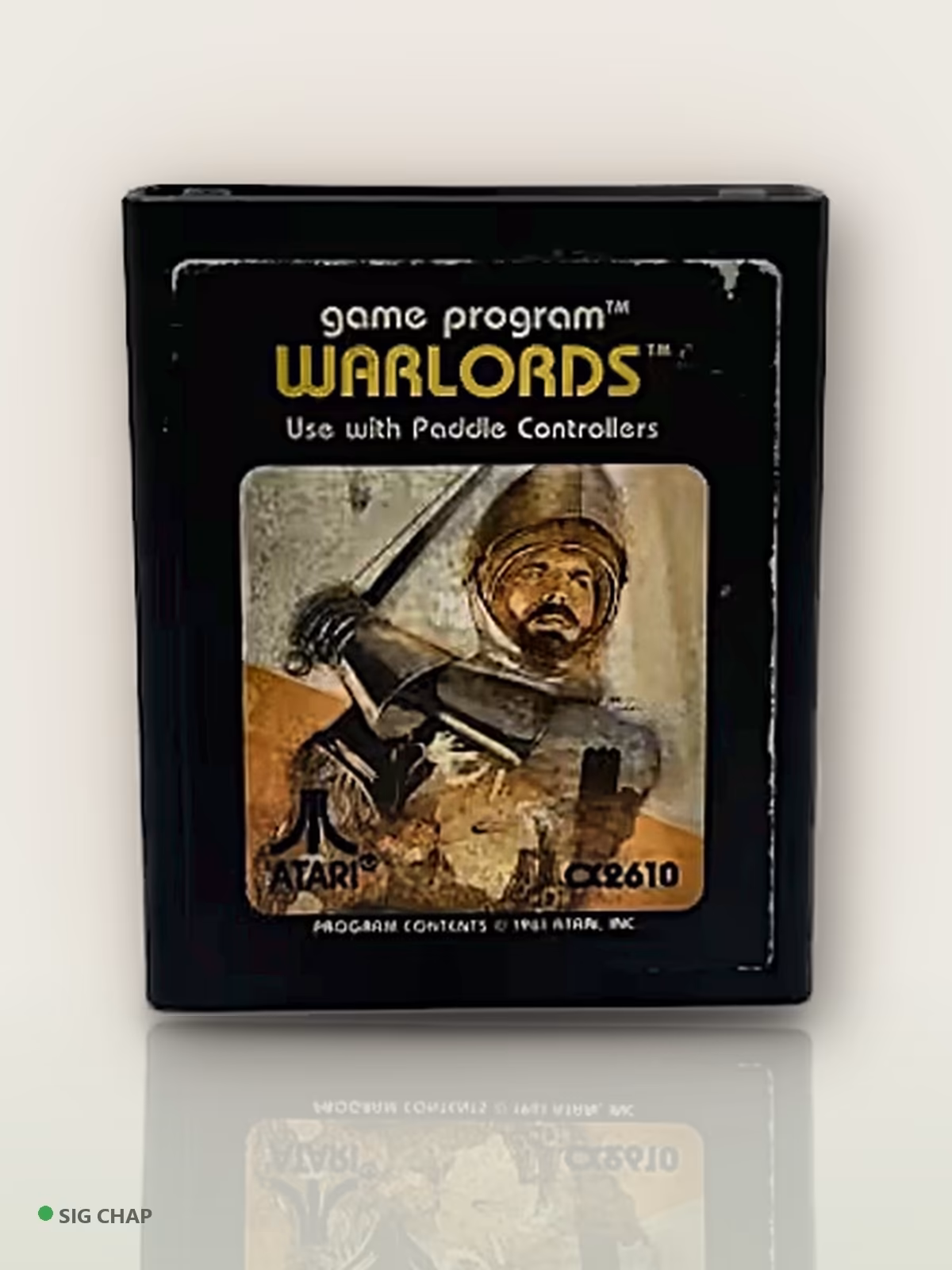 Warlords - Seminovo Sem Manual, Atari, foto real da unidade