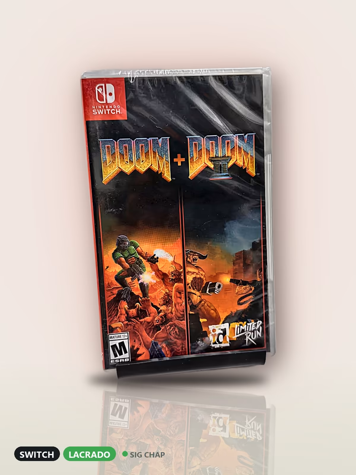 DOOM + DOOM II, Lacrados · Jogos de Switch, foto real da unidade