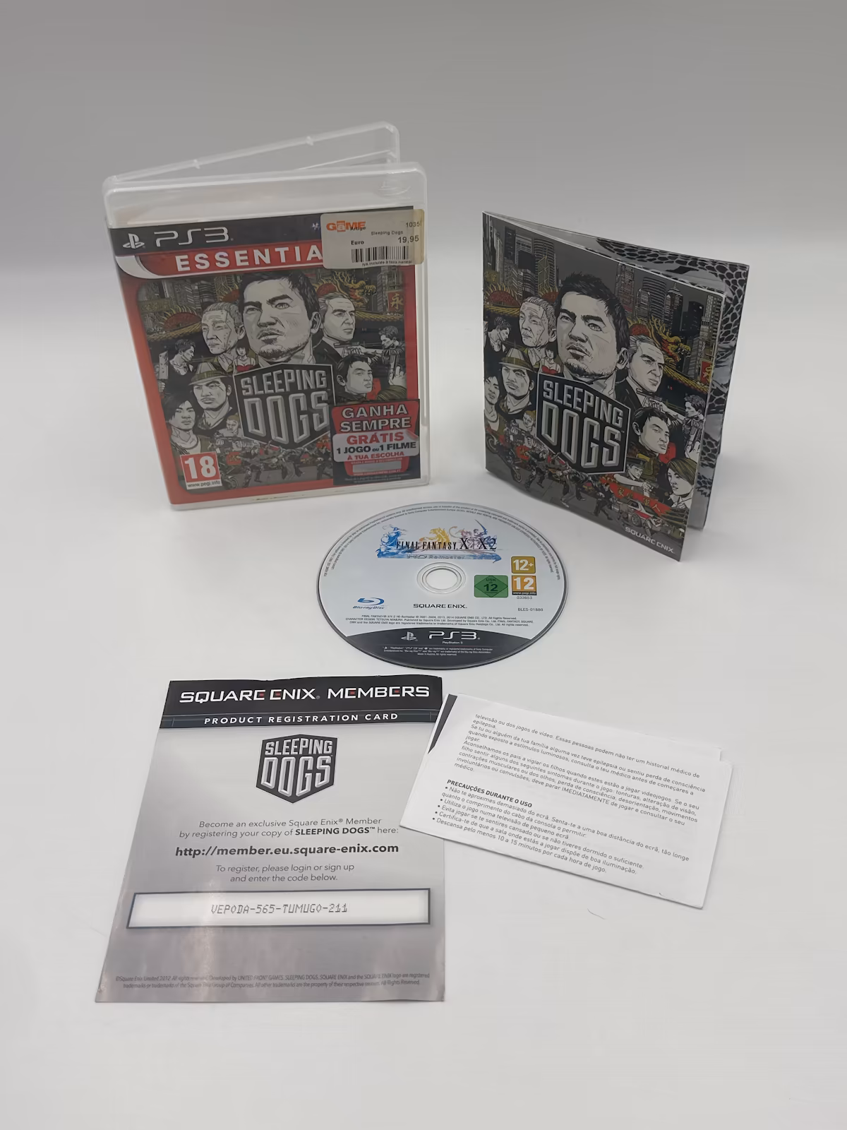 Sleeping Dogs - PS3 - Mídia Física - Seminovo