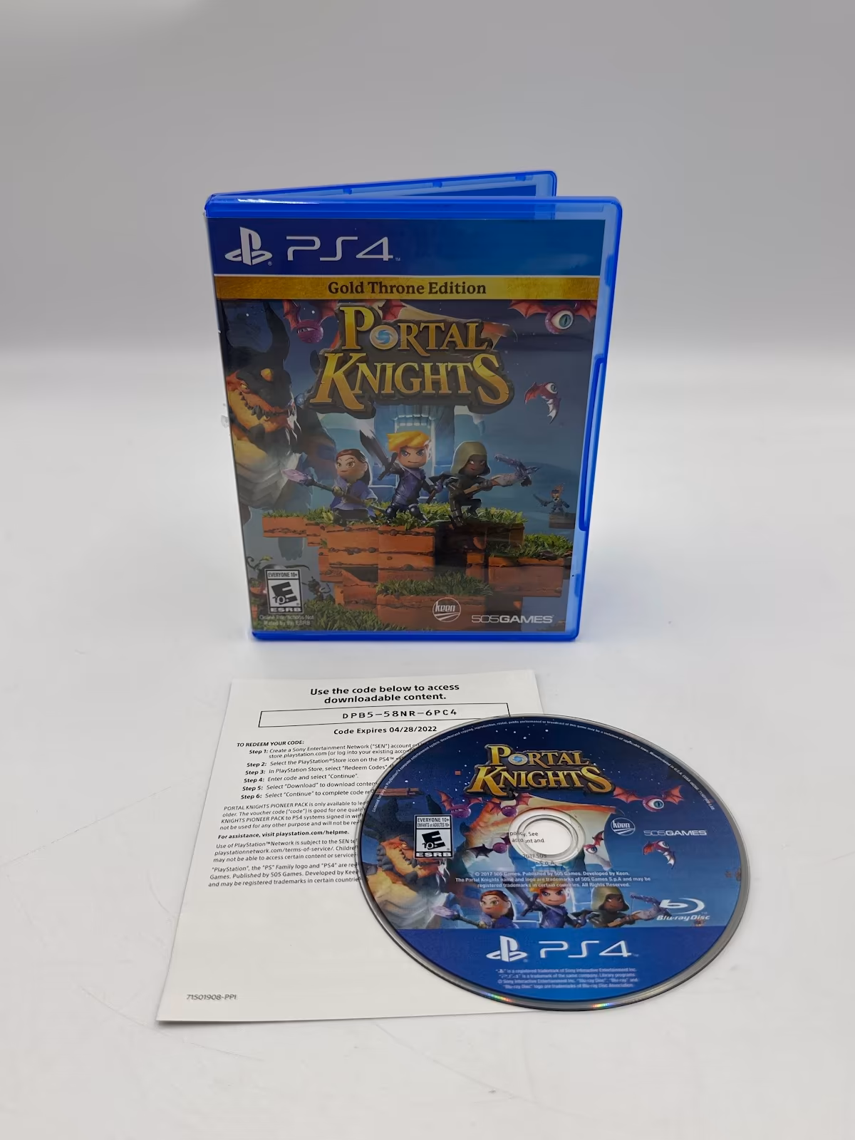 Portal Knights - PS4 - Mídia Física - Seminovo