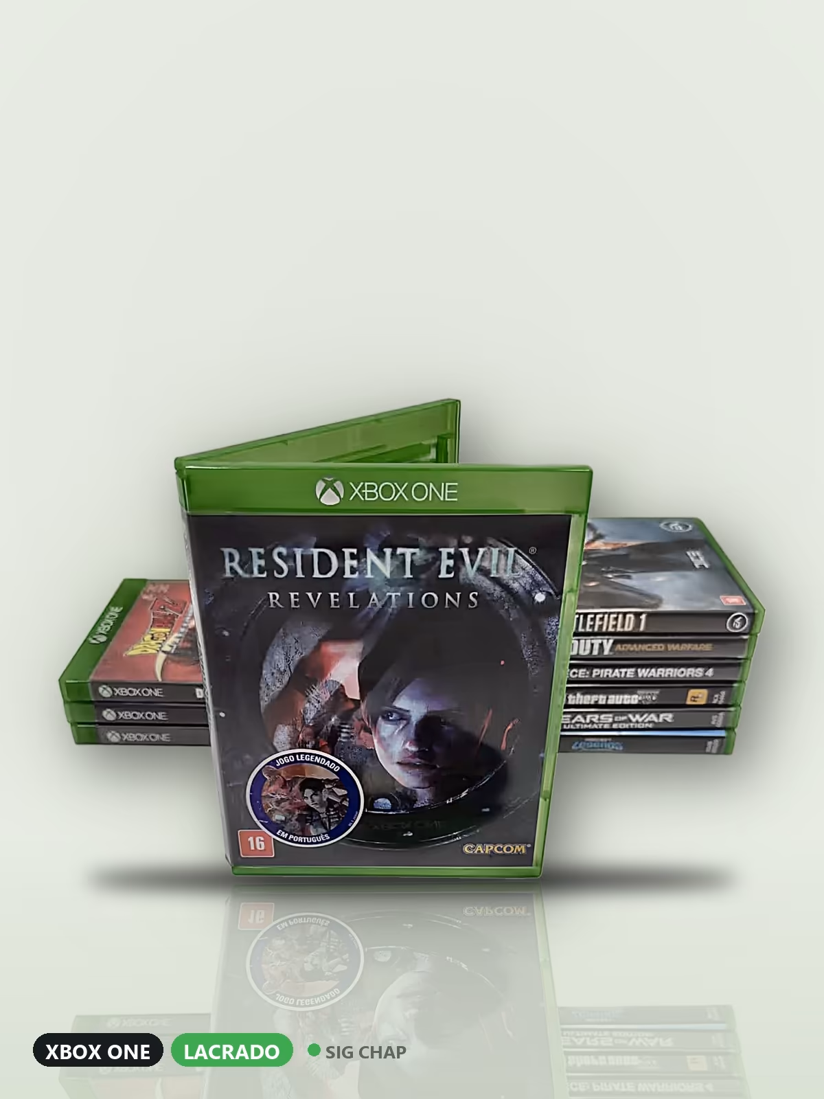 Resident Evil Revelations, XBOX One, foto real da unidade