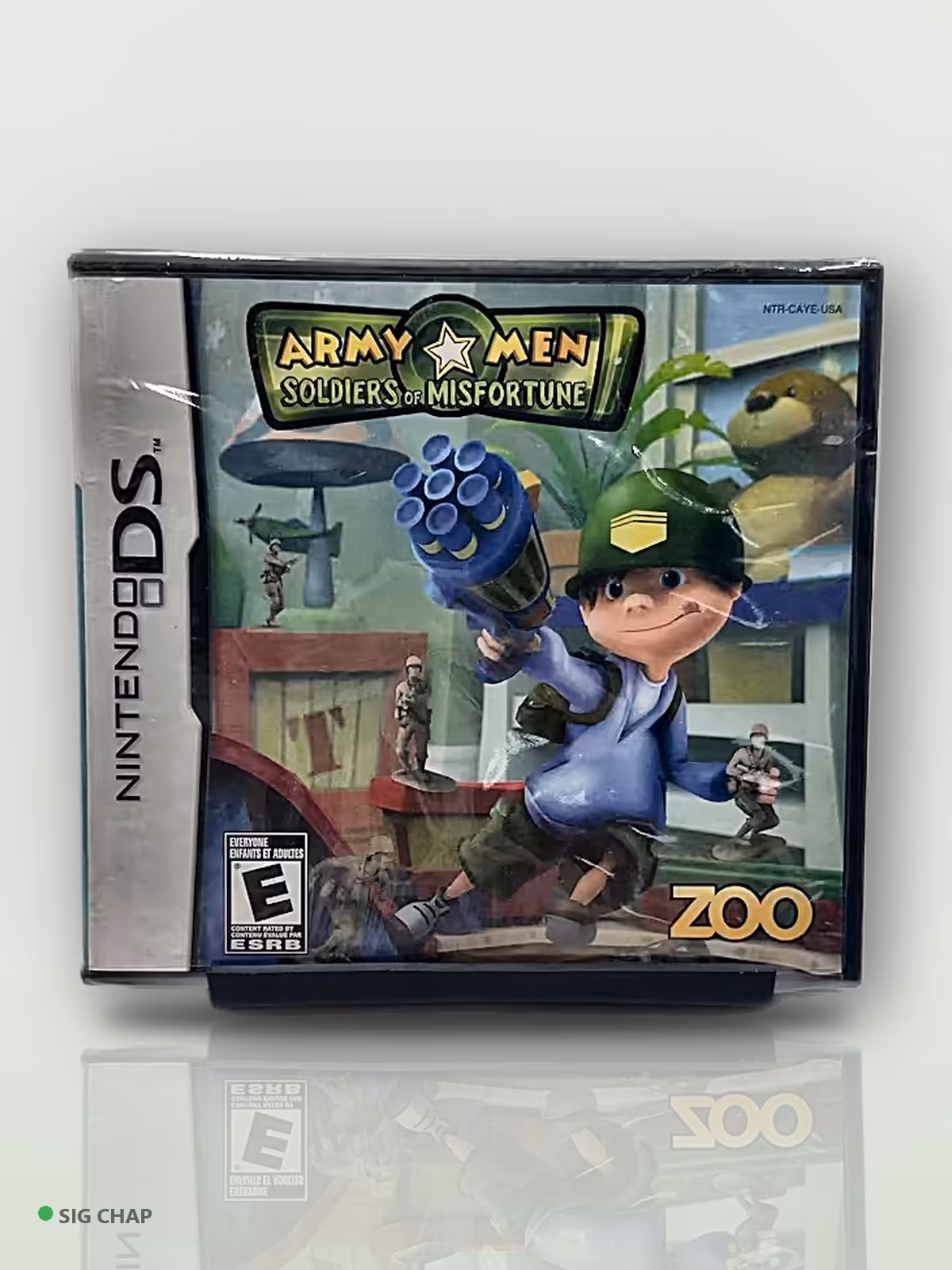 Army Men: Soldiers of Misfortune, Jogos Nintendo DS · Lacrados, foto real da unidade