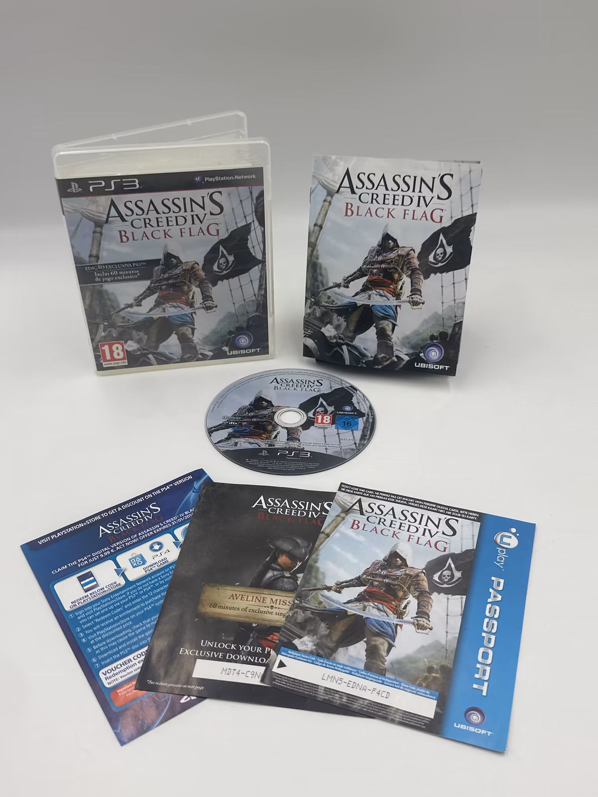 Assassin's Creed IV: Black Flag - PS3 - Mídia Física - Seminovo Completo