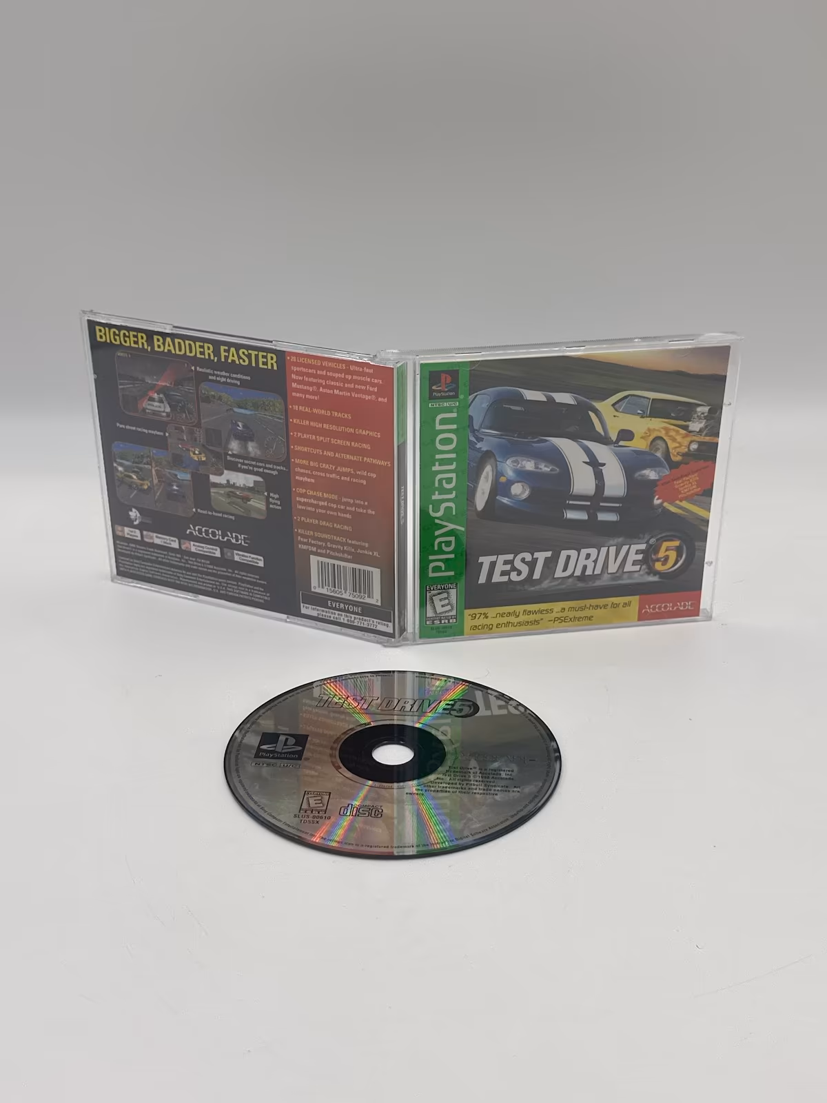 Test Drive 5 (Greatest Hits) - PS1 - Mídia Física - Seminovo