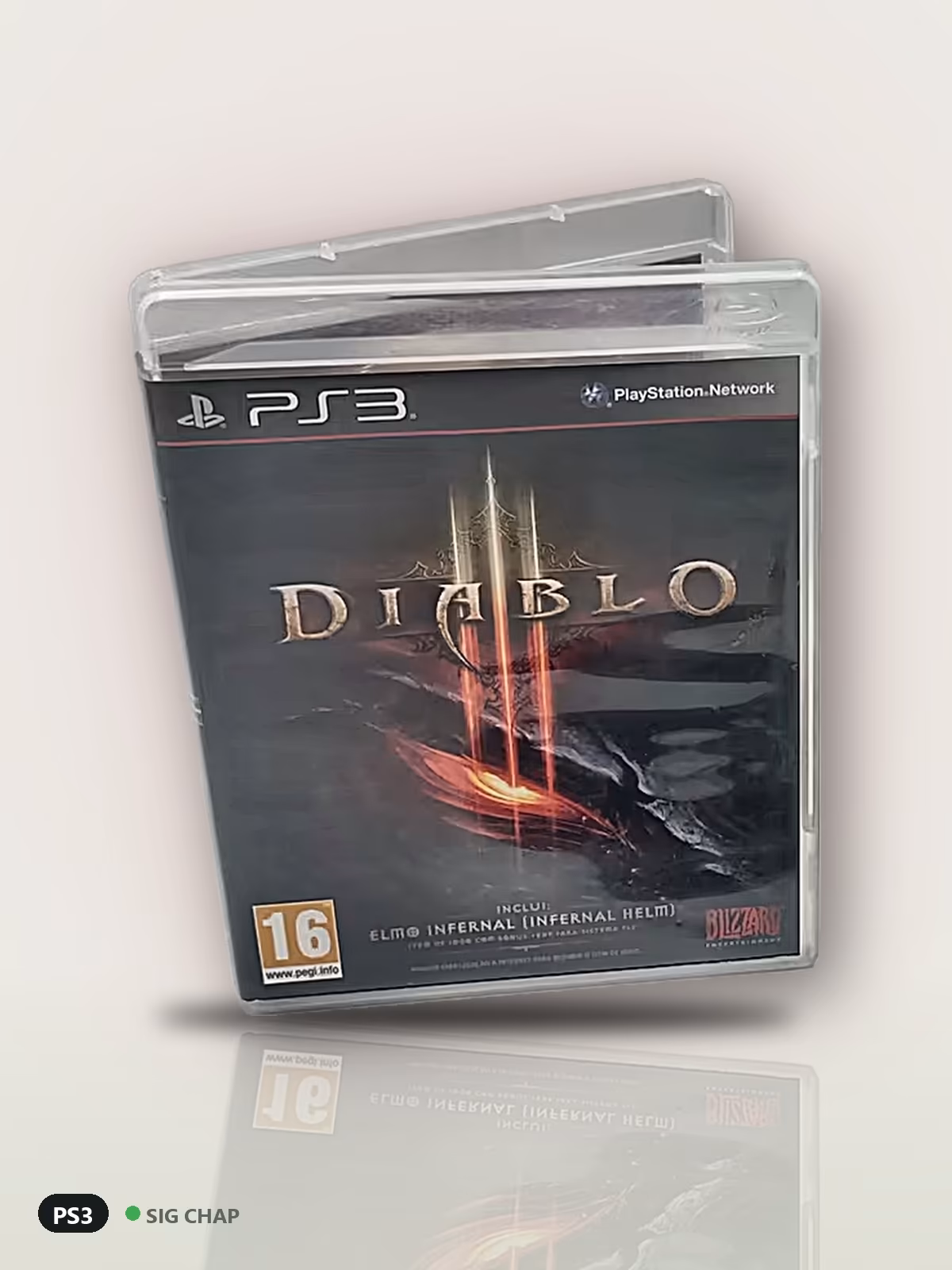 Diablo III (Europeu) - Seminovo Completo, Jogos de PS3, foto real da unidade