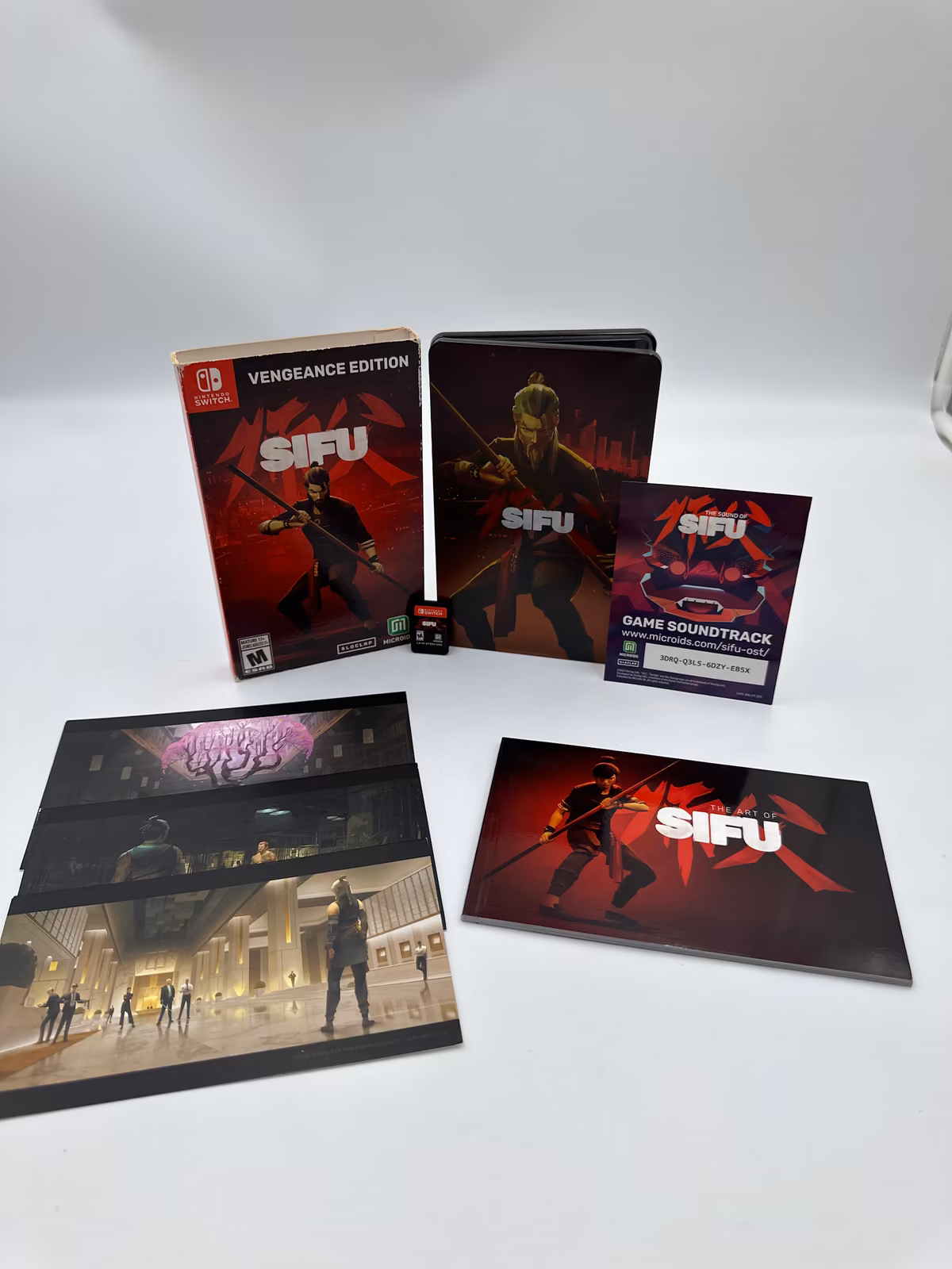 Sifu (Vengeance Edition) - Switch - Mídia Física - Seminovo Completo