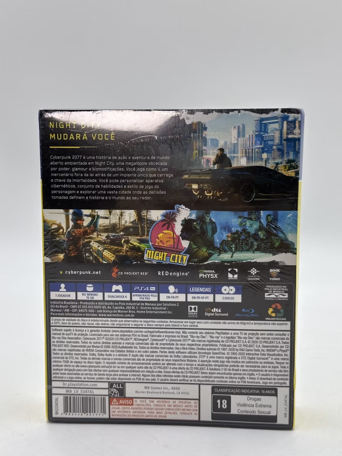 Cyberpunk 2077, PS4, foto real 4 de 4