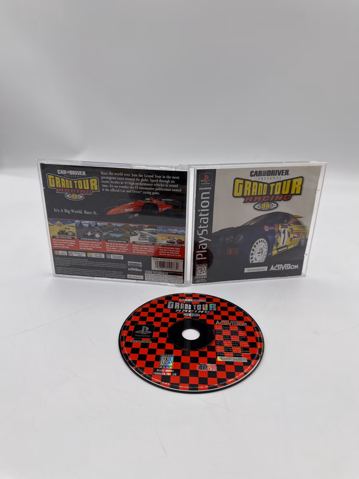 Car and Driver Presents Grand Tour Racing 98 - PS1 - Mídia Física - Seminovo