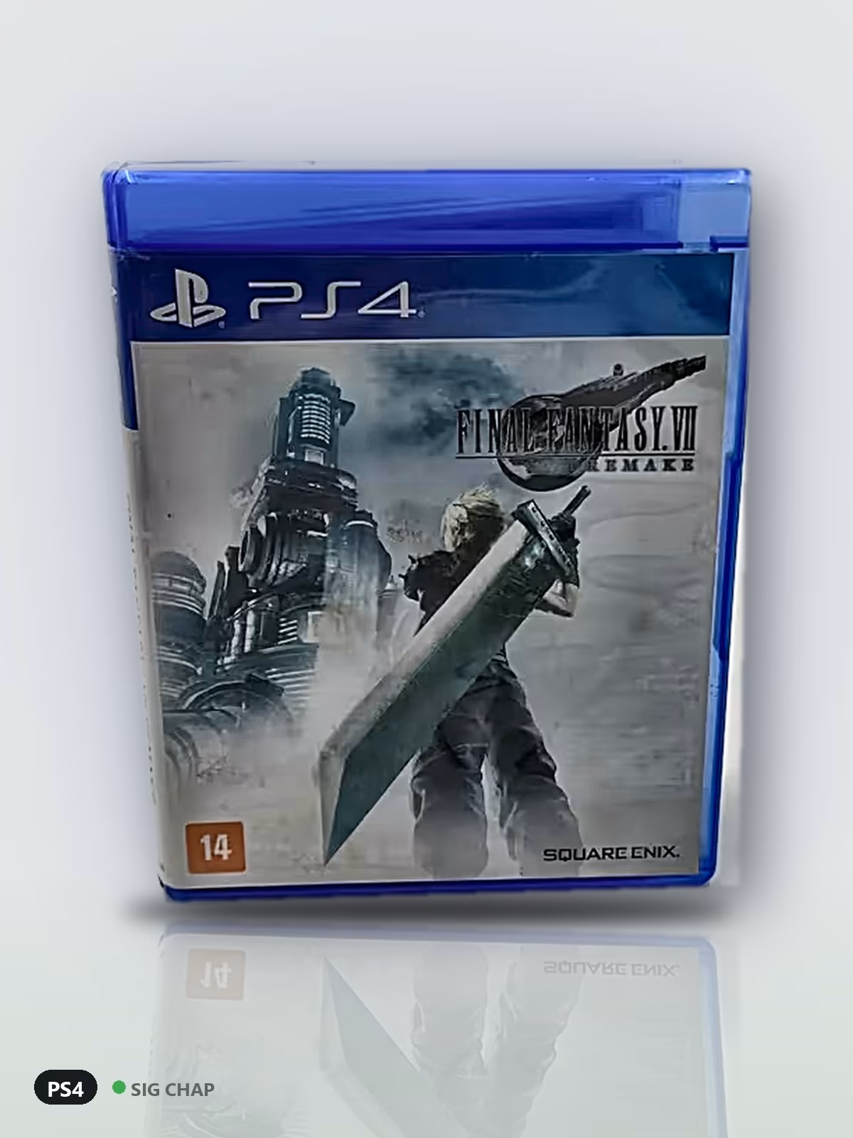 Final Fantasy VII Remake, Jogos de PS4, foto real da unidade