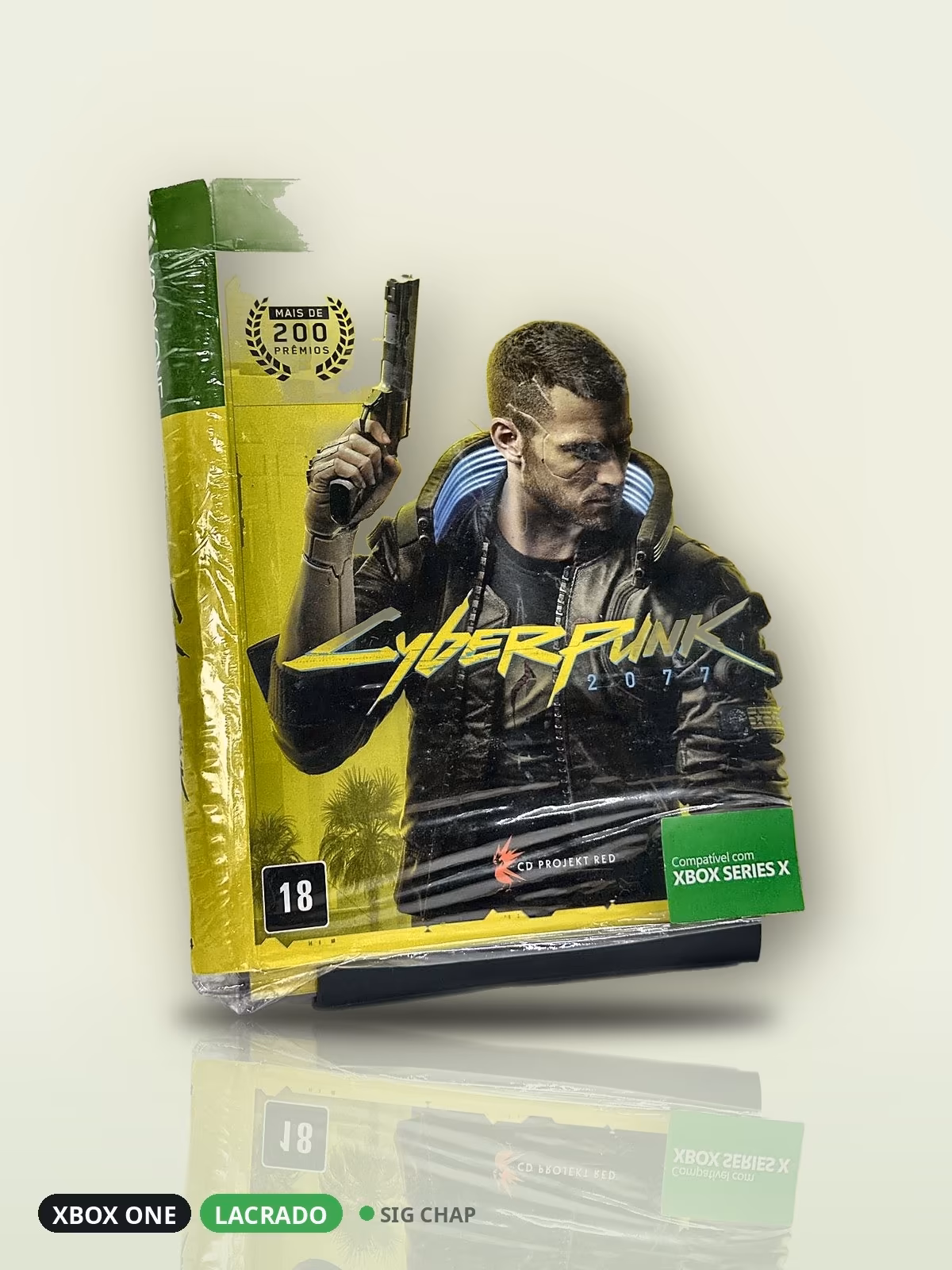 Cyberpunk 2077 (com detalhe), foto real da unidade