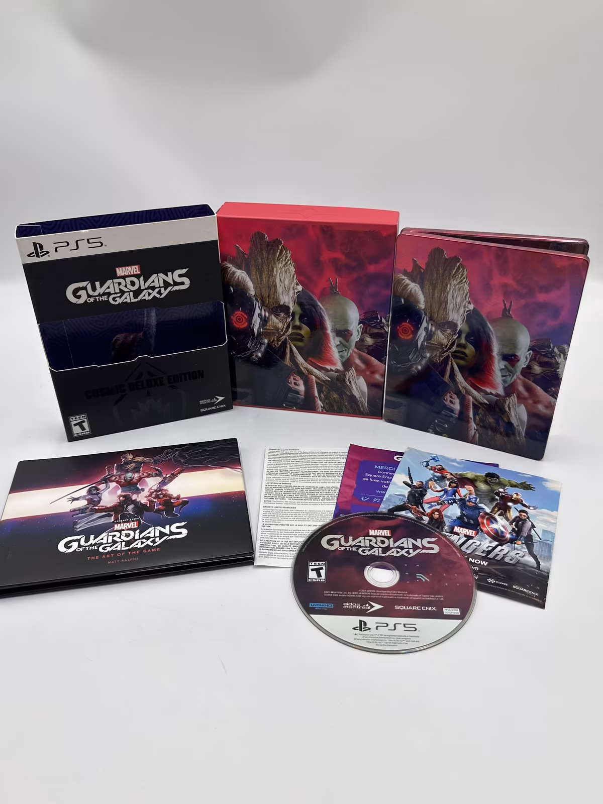 Marvel's Guardians of the Galaxy (Edição Steelbook) - PS5 - Mídia Física - Seminovo
