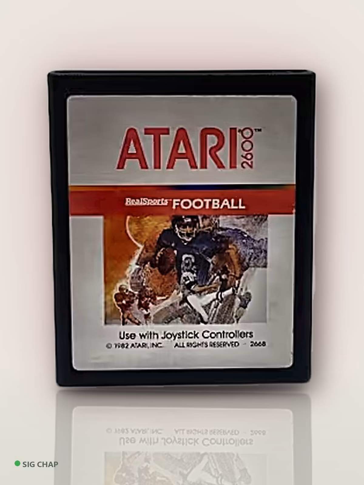 RealSports Football, ATARI 2600, foto real da unidade