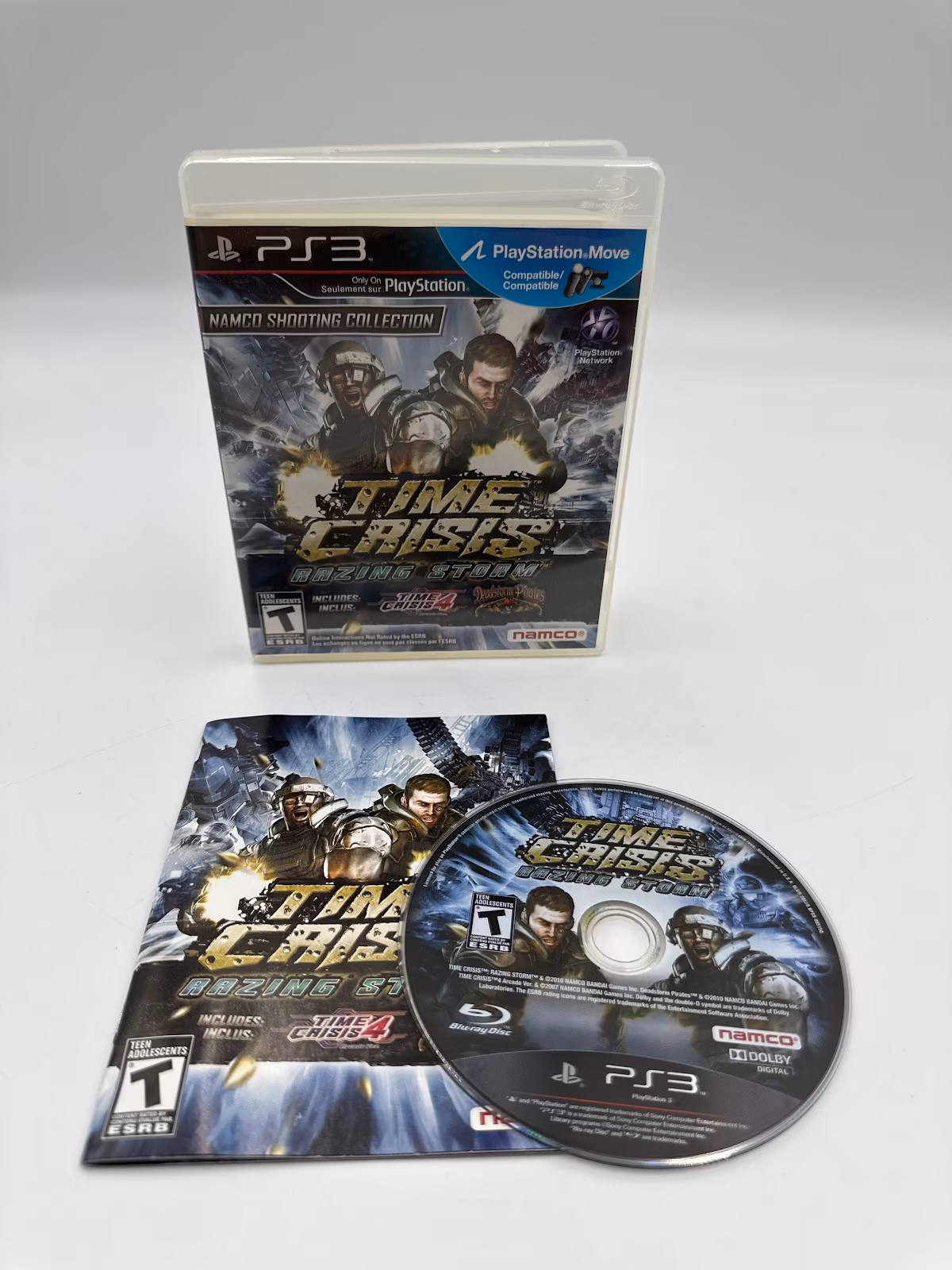 Time Crisis: Razing Storm - PS3 - Mídia Física - Seminovo Completo