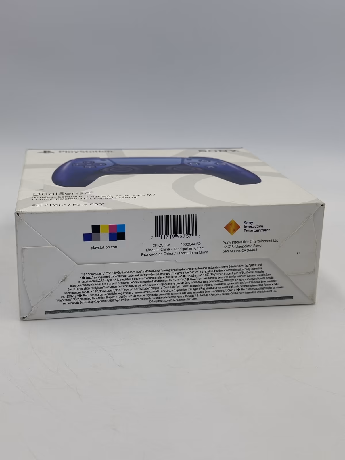 Controle DualSense Verde Metalico, PS5, foto real 5 de 6