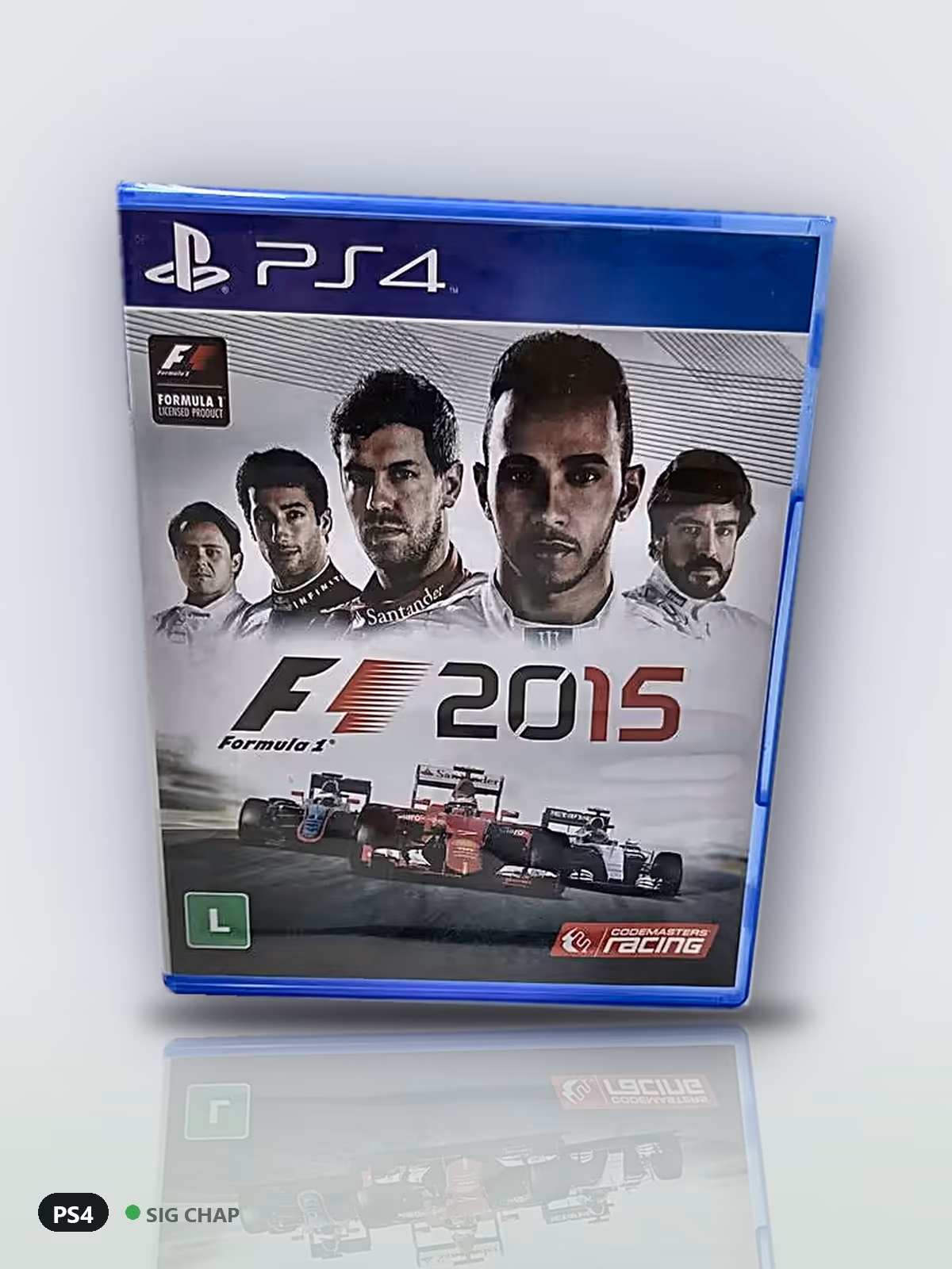F1 2015, Jogos de PS4, foto real da unidade