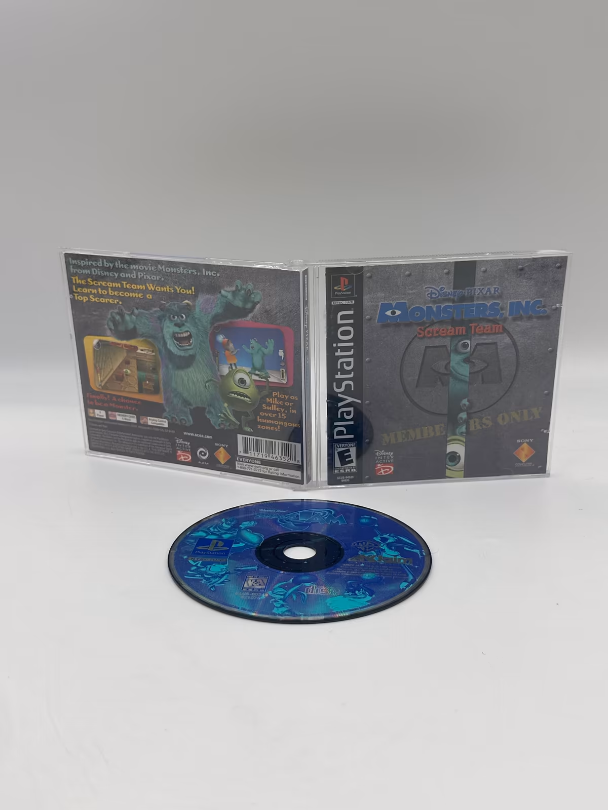 Monsters, Inc. Scream Team - PS1 - Mídia Física - Seminovo Sem Manual