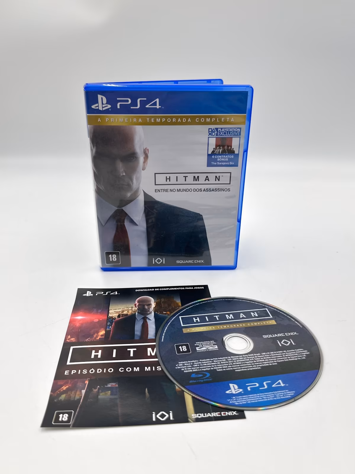 Hitman (A Primeira Temporada Completa) - PS4 - Mídia Física - Seminovo