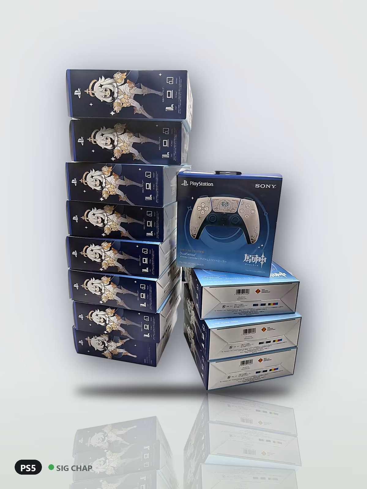 Controle DualSense PS5 - Lote 12 Unidades (Cores Variadas), Lacrados · Jogos de PS5, foto real da unidade