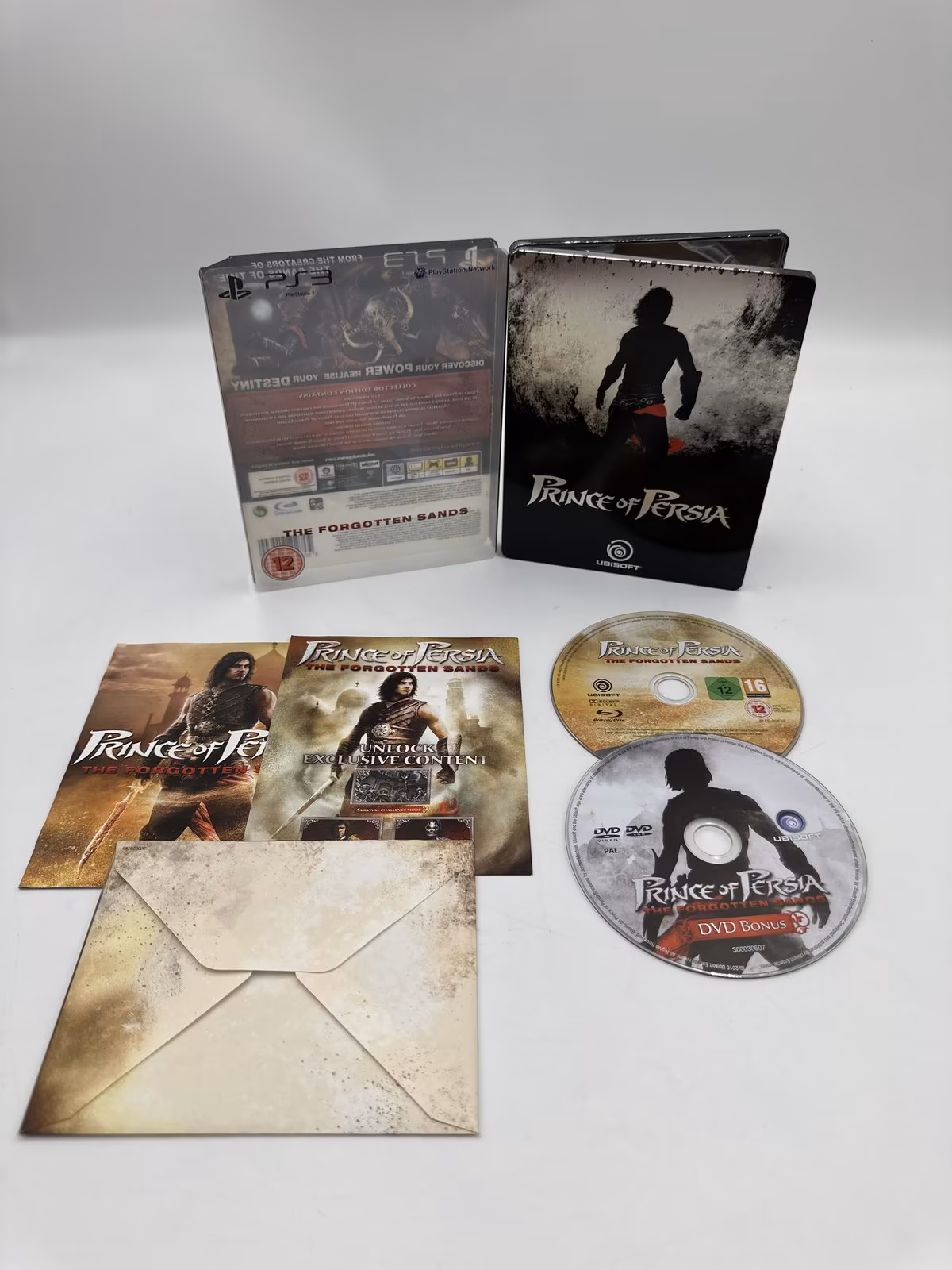 Prince of Persia: The Forgotten Sands Collector's Edition Steelbook - PS3 - Mídia Física - Seminovo