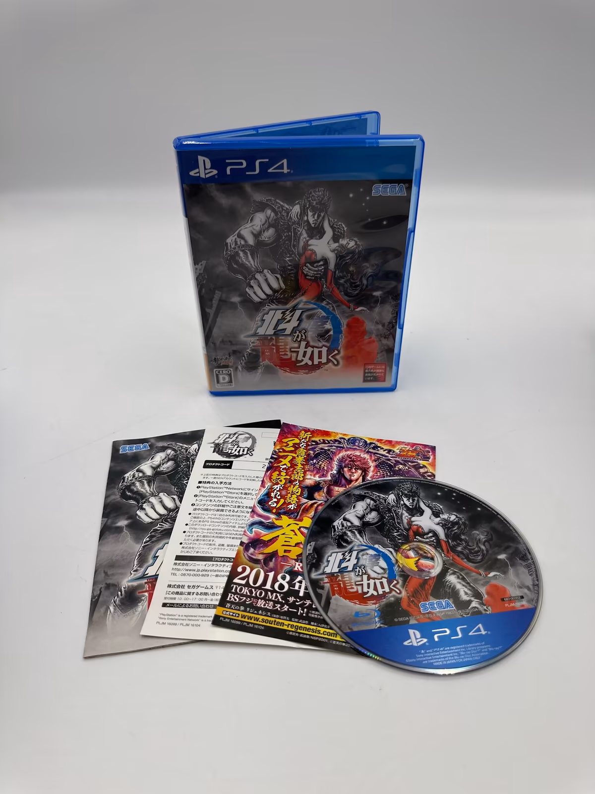 Hokuto ga Gotoku (Fist of the North Star: Lost Paradise) - PS4 - Mídia Física - Seminovo