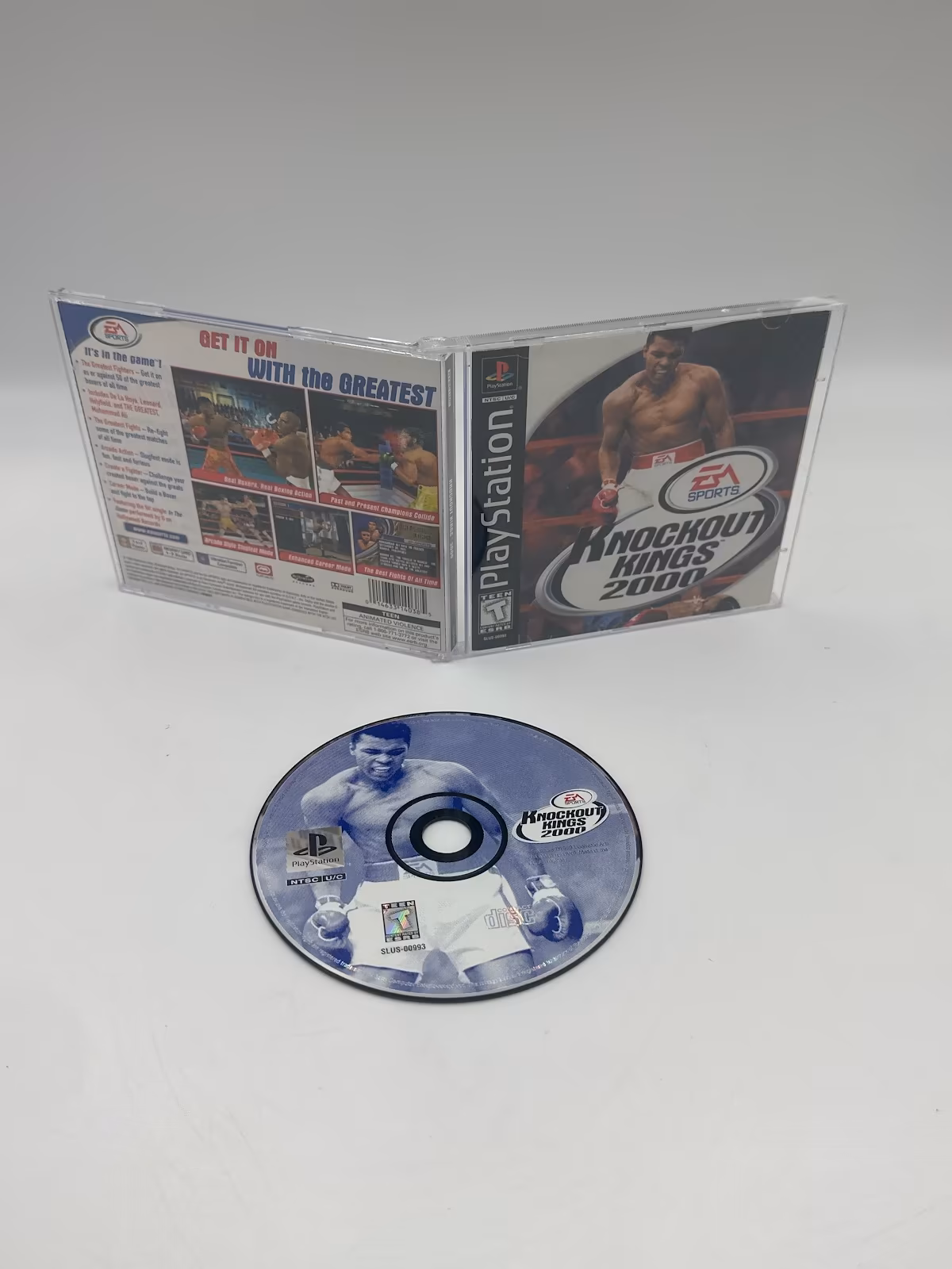Knockout Kings 2000 - PS1 - Mídia Física - Seminovo
