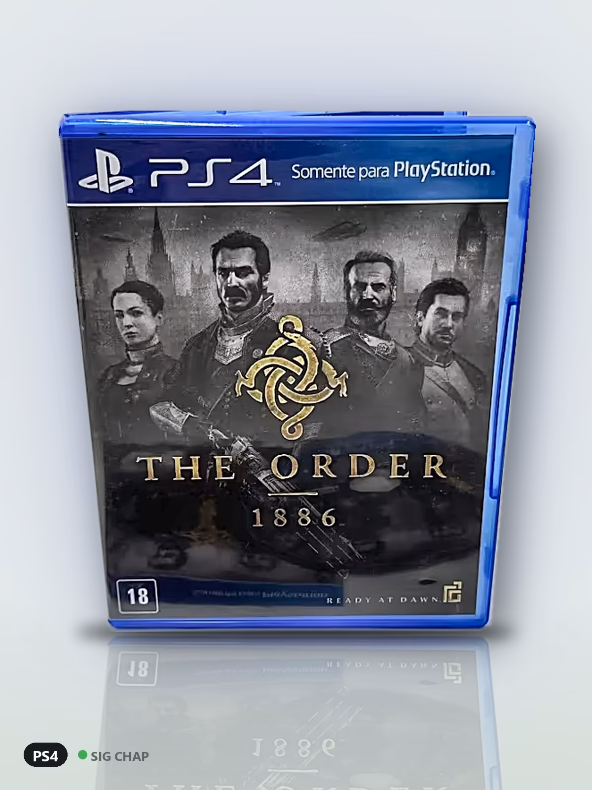 The Order: 1886, Jogos de PS4, foto real da unidade
