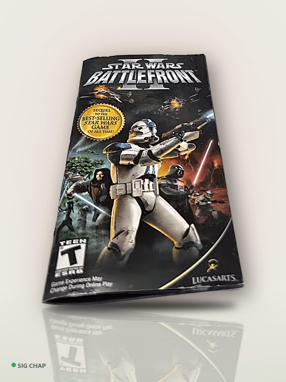 Star Wars: Battlefront II - Seminovo Completo, PSP, foto real da unidade